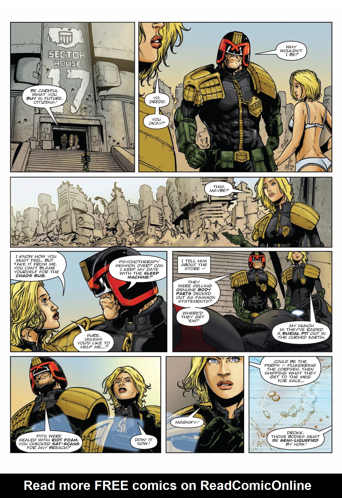 Read online Judge Dredd: Day of Chaos: Fallout comic -  Issue # TPB (Part 1) - 73