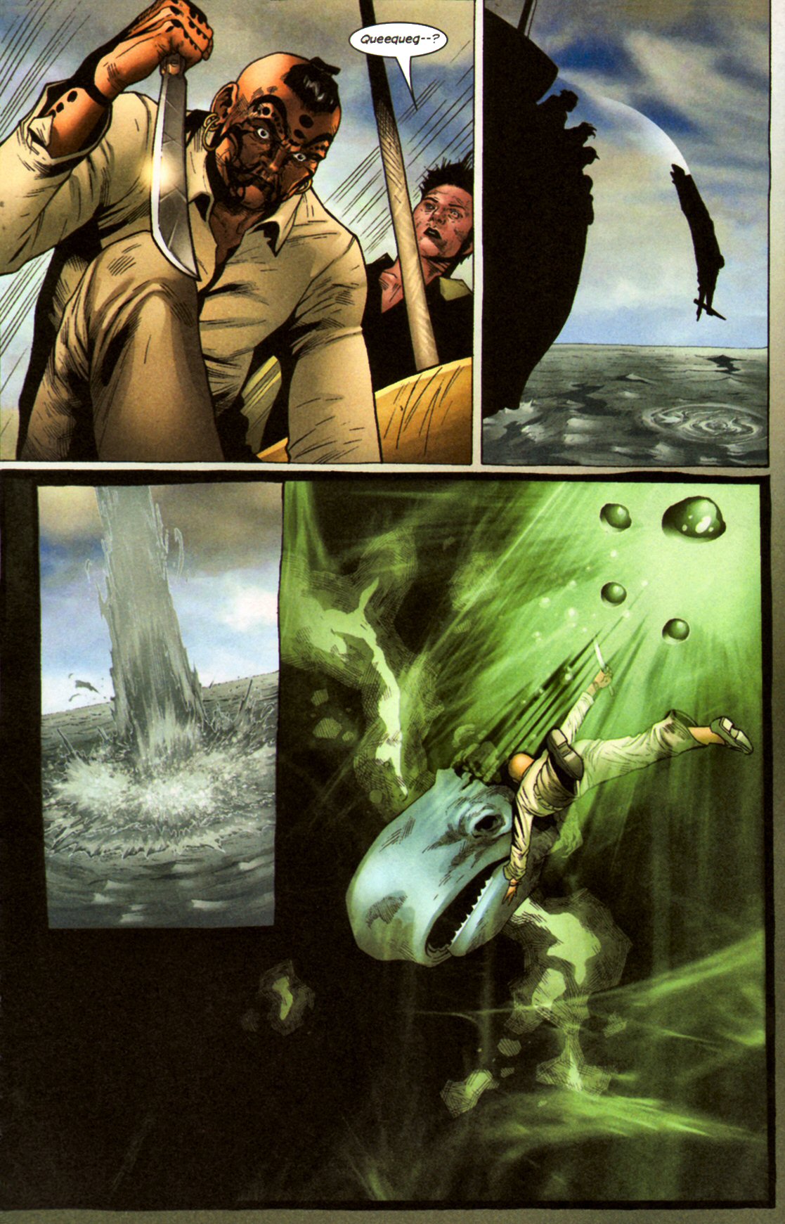 Read online Marvel Illustrated: Moby Dick comic -  Issue # TPB - 63