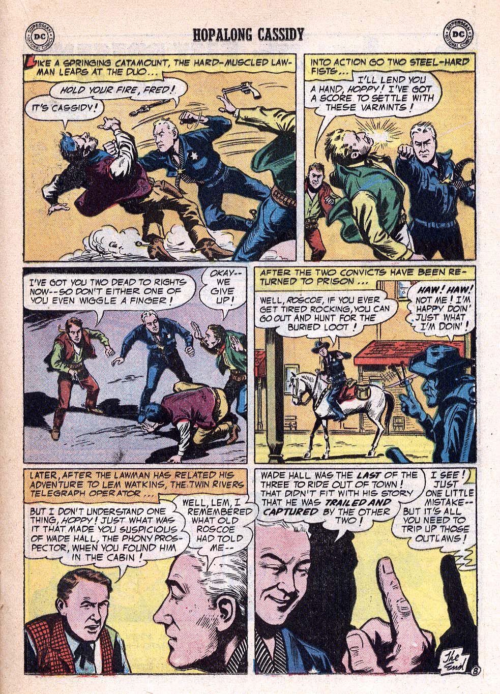 Read online Hopalong Cassidy comic -  Issue #109 - 20