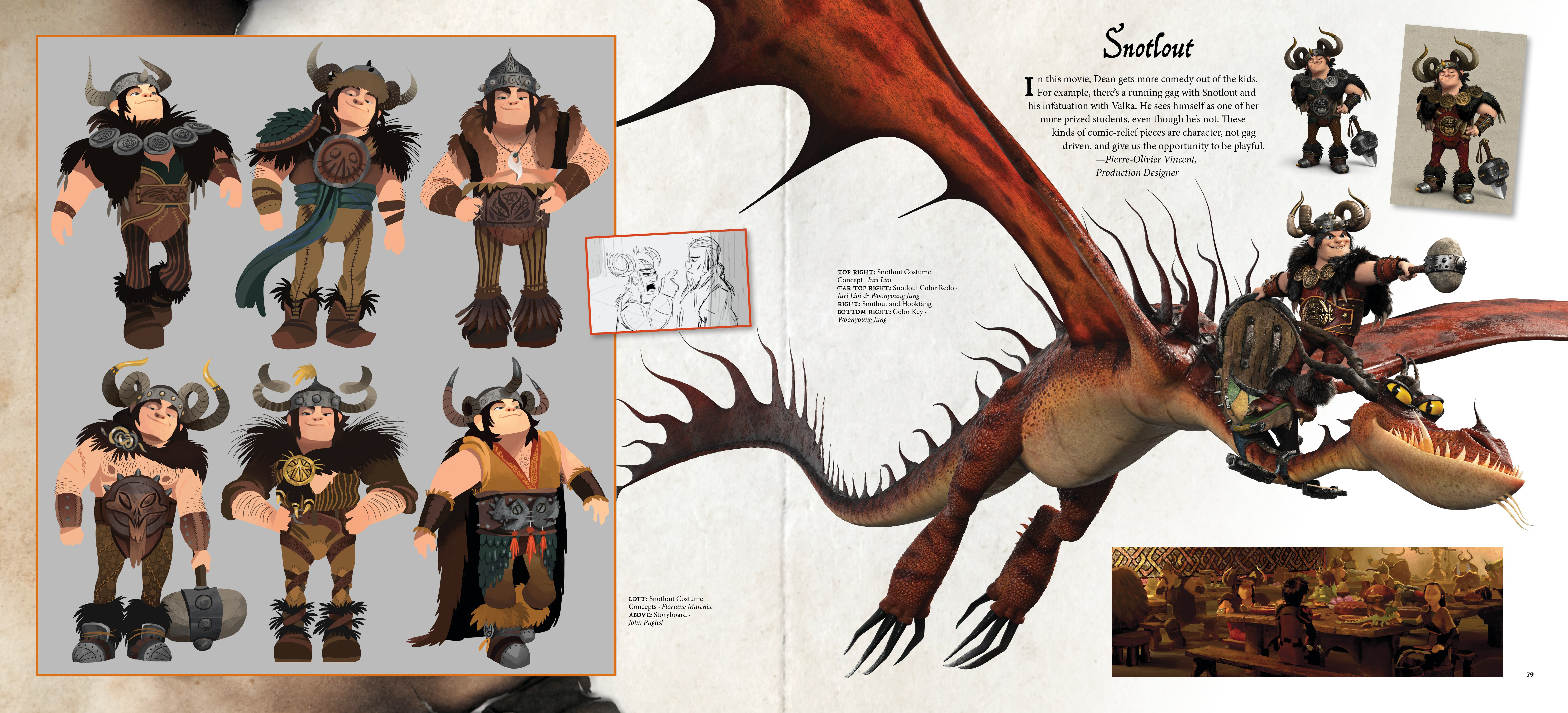 Read online The Art of How to Train Your Dragon: The Hidden World comic -  Issue # TPB - 66