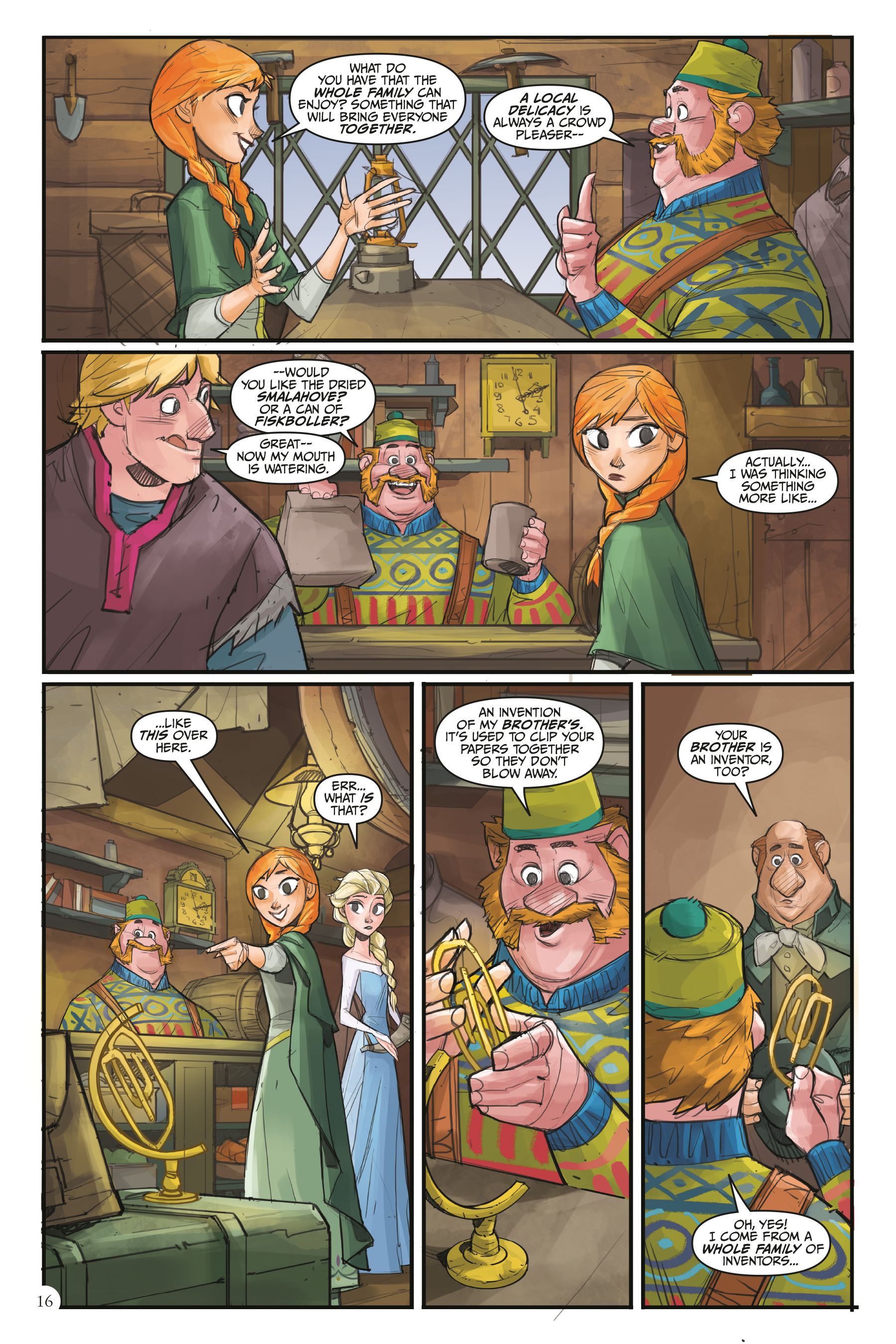 Read online Disney Frozen: Reunion Road comic -  Issue # _TPB - 16