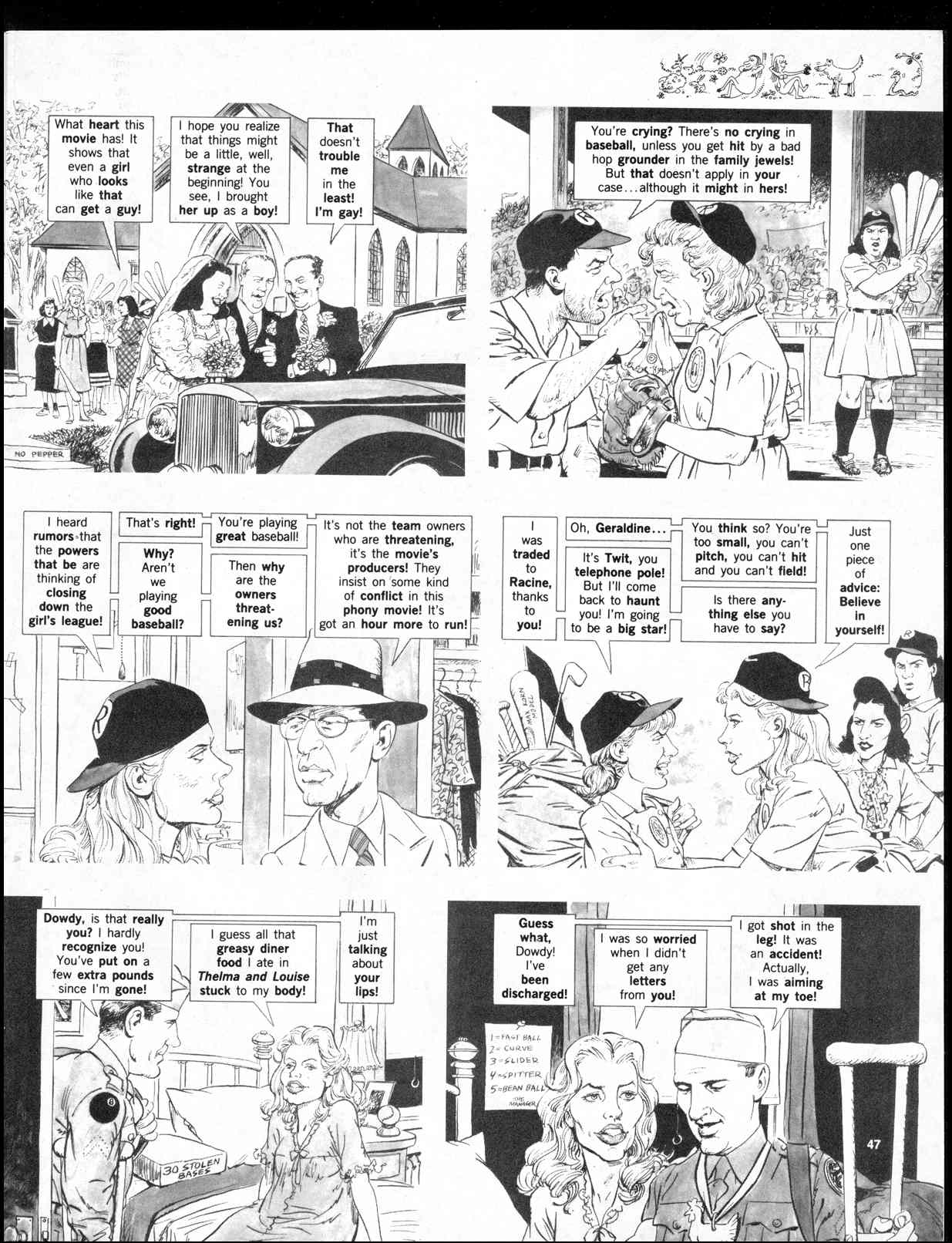 Read online MAD comic -  Issue #317 - 49