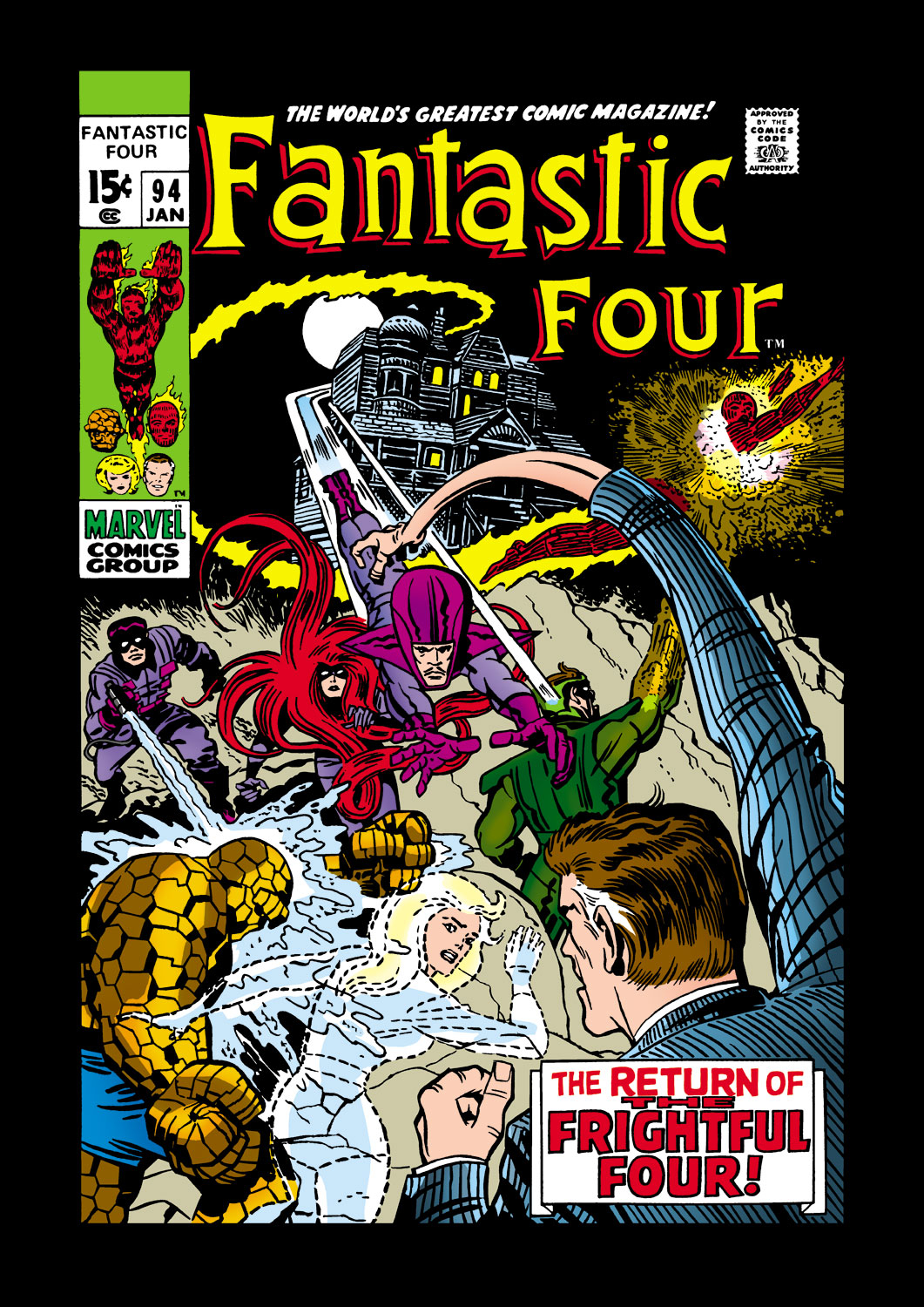 Read online Fantastic Four (1961) comic -  Issue #94 - 1
