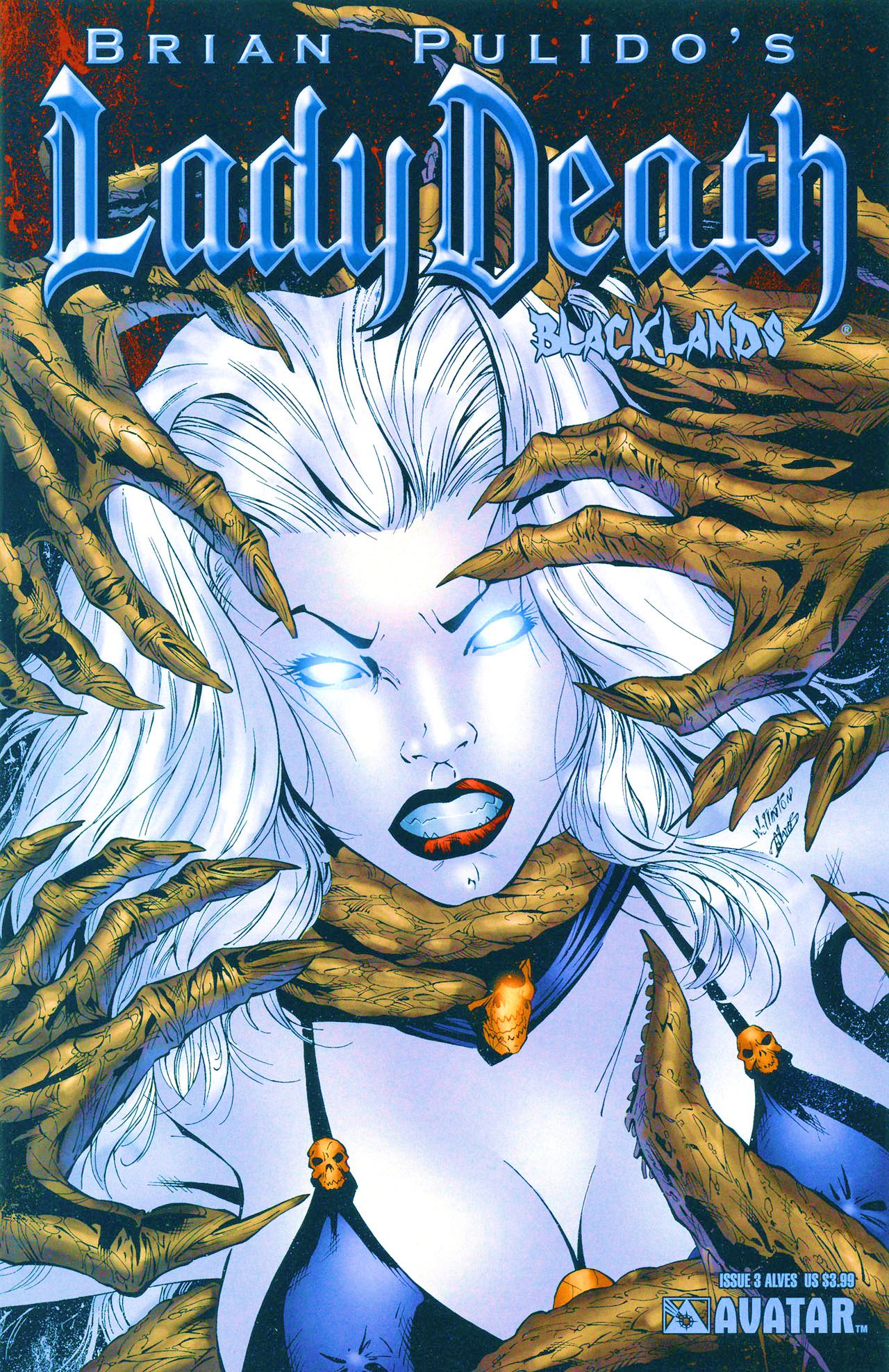 Read online Brian Pulido's Lady Death: Blacklands comic -  Issue #3 - 3