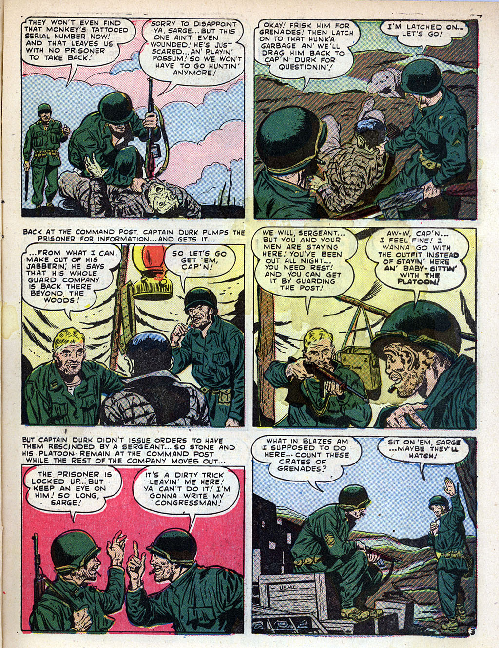 Read online War Action comic -  Issue #5 - 5