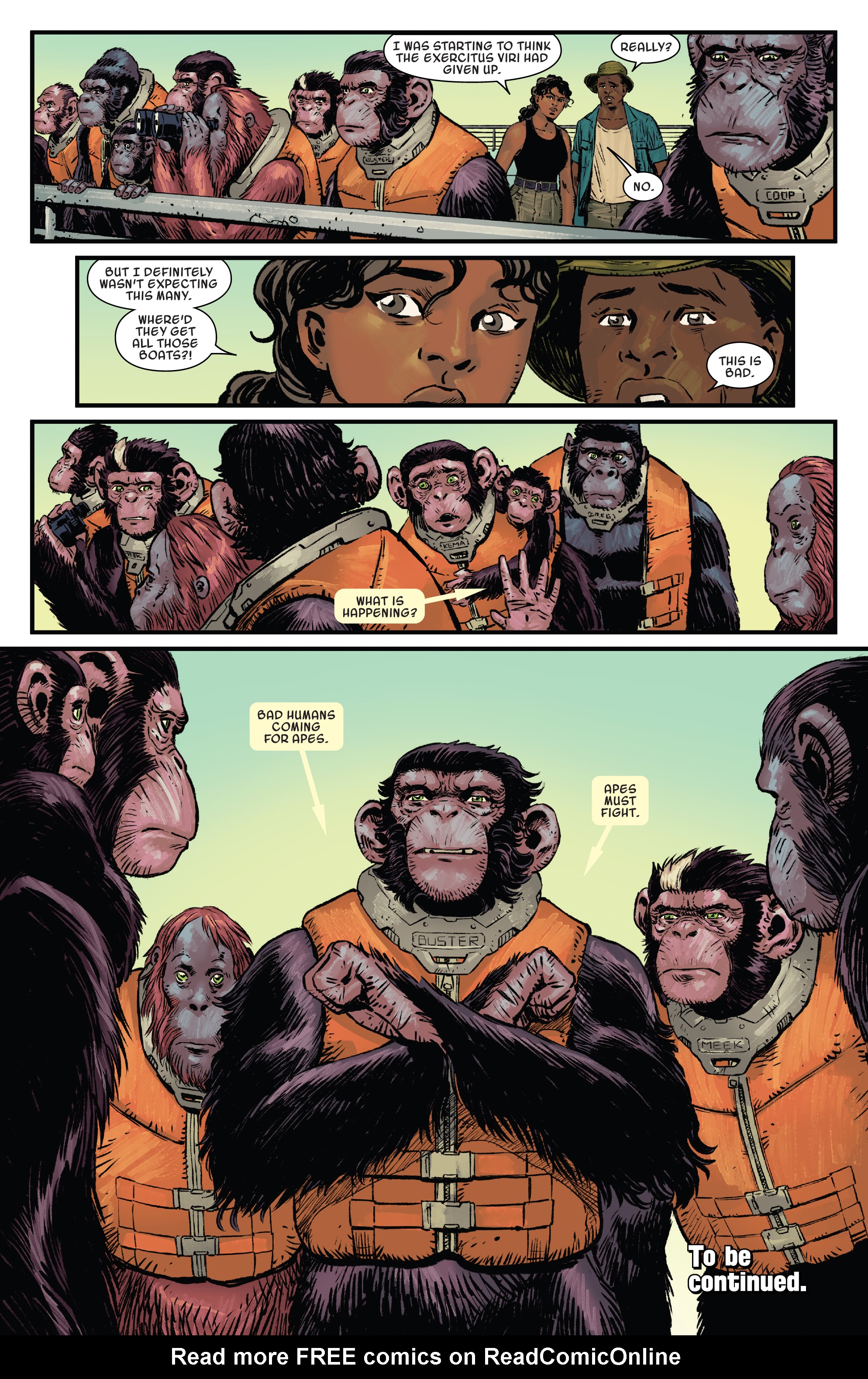 Read online Planet of the Apes (2023) comic -  Issue #3 - 14