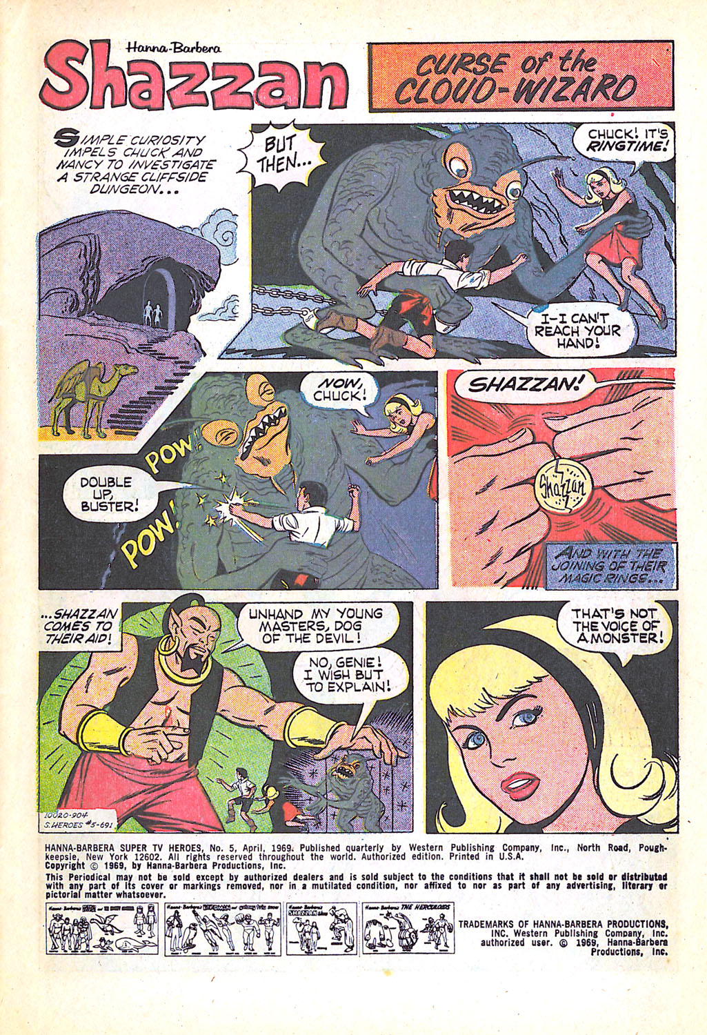 Read online Hanna-Barbera Super TV Heroes comic -  Issue #5 - 3