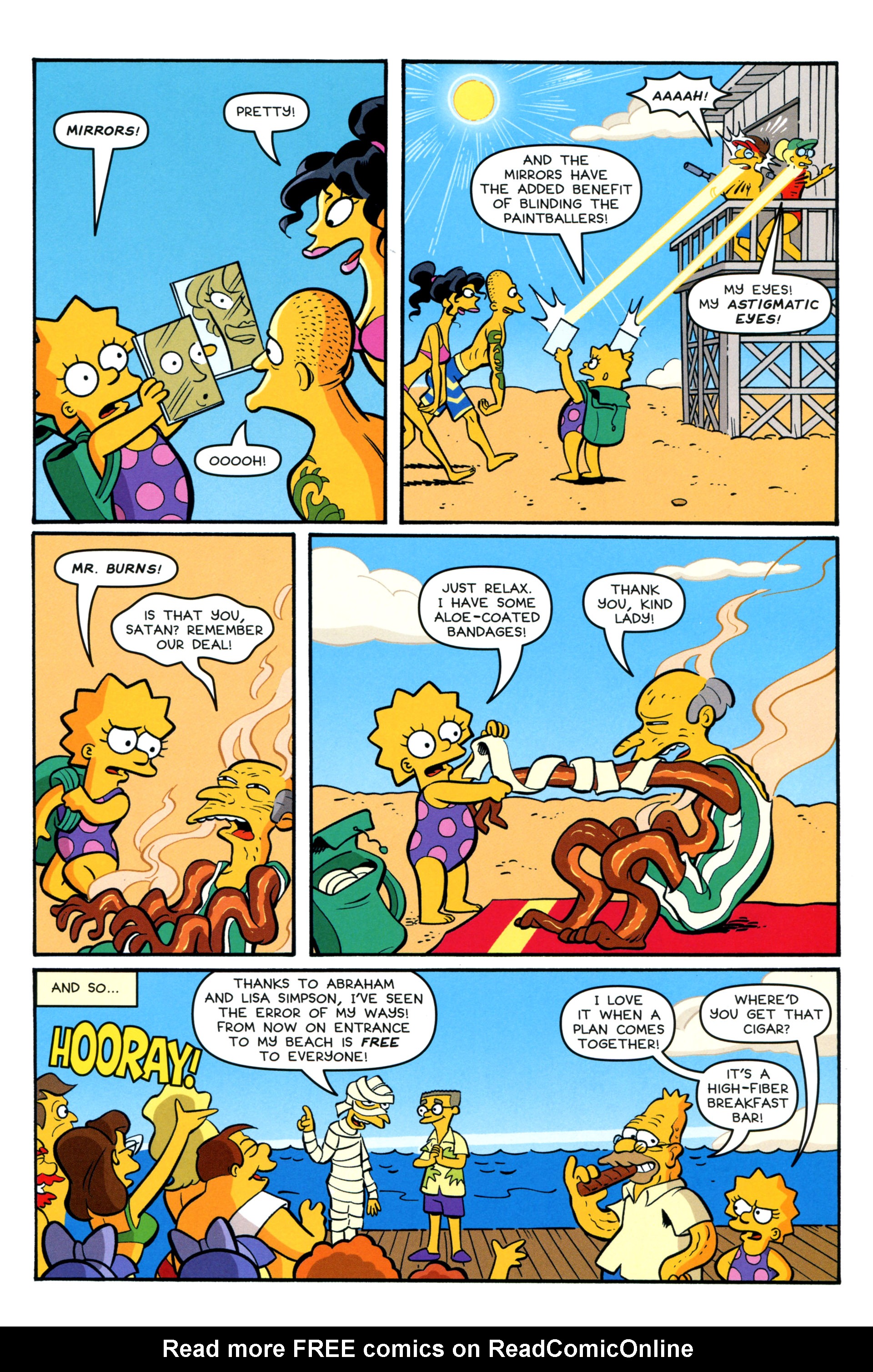 Read online The Simpsons Summer Shindig comic -  Issue #7 - 35