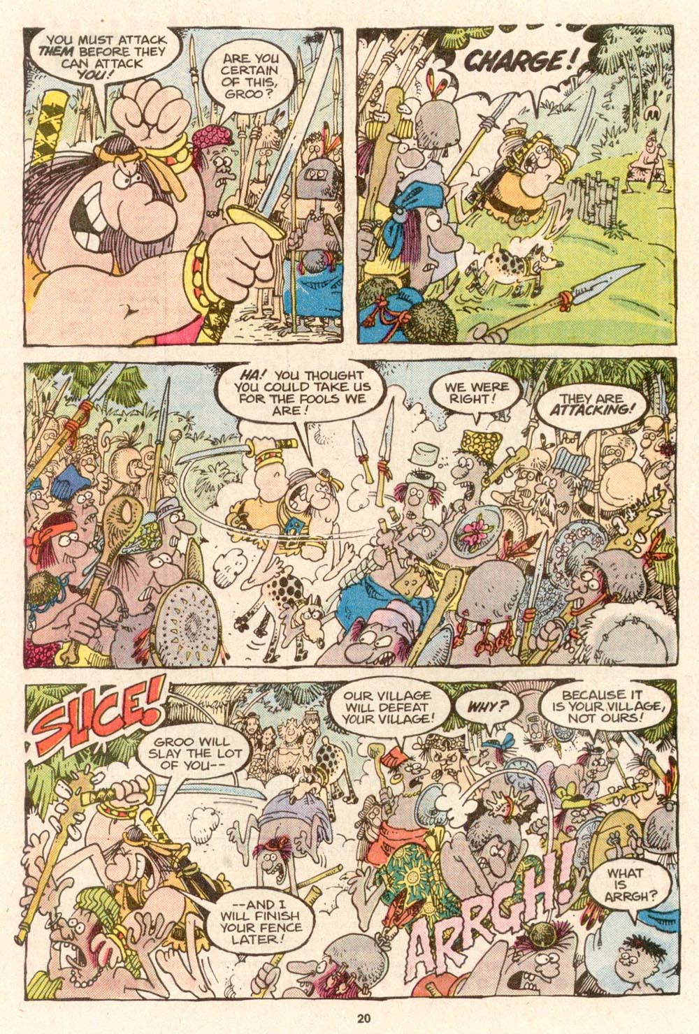 Read online Sergio Aragonés Groo the Wanderer comic -  Issue #55 - 21