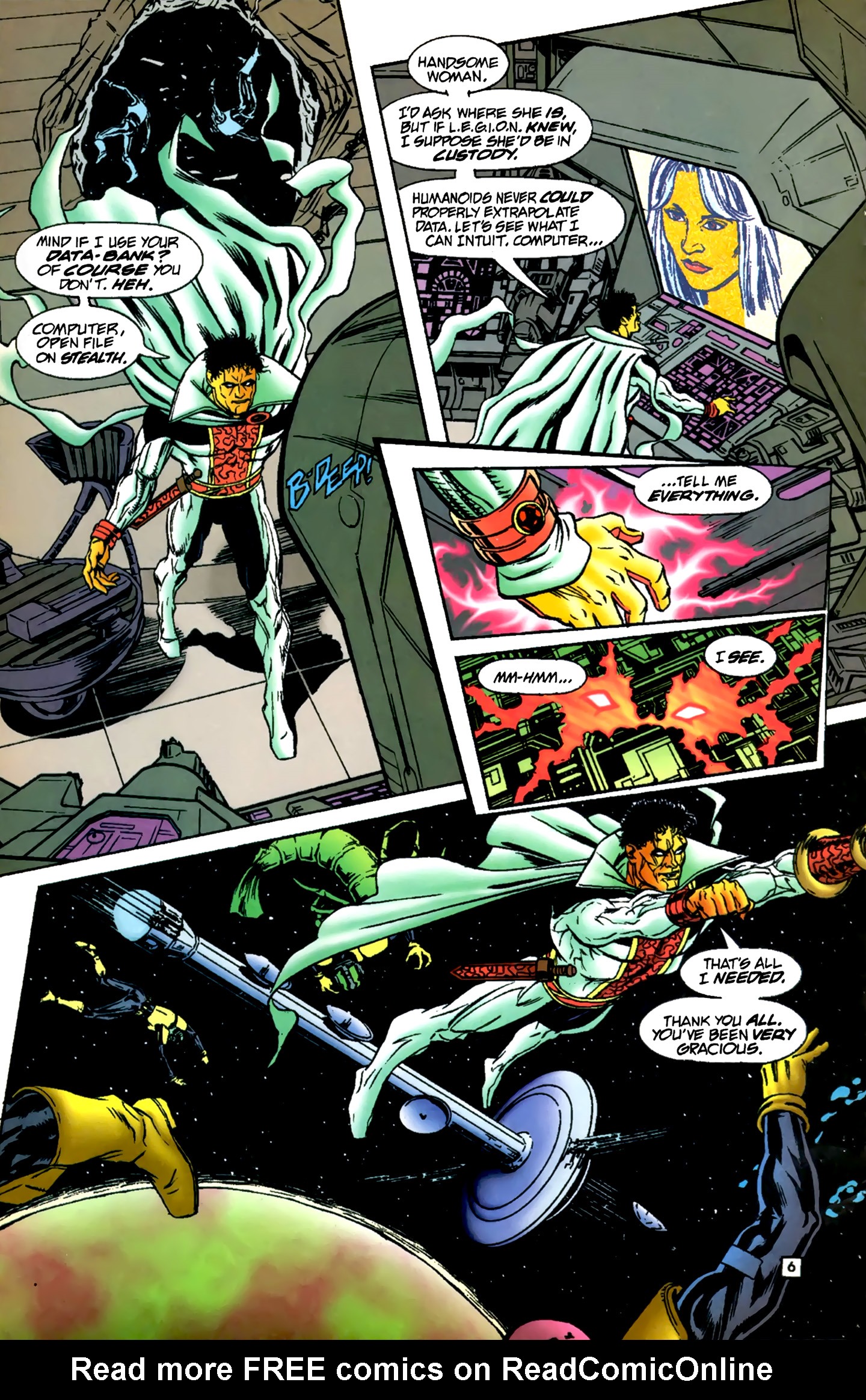 Read online R.E.B.E.L.S. '94 comic -  Issue #12 - 7