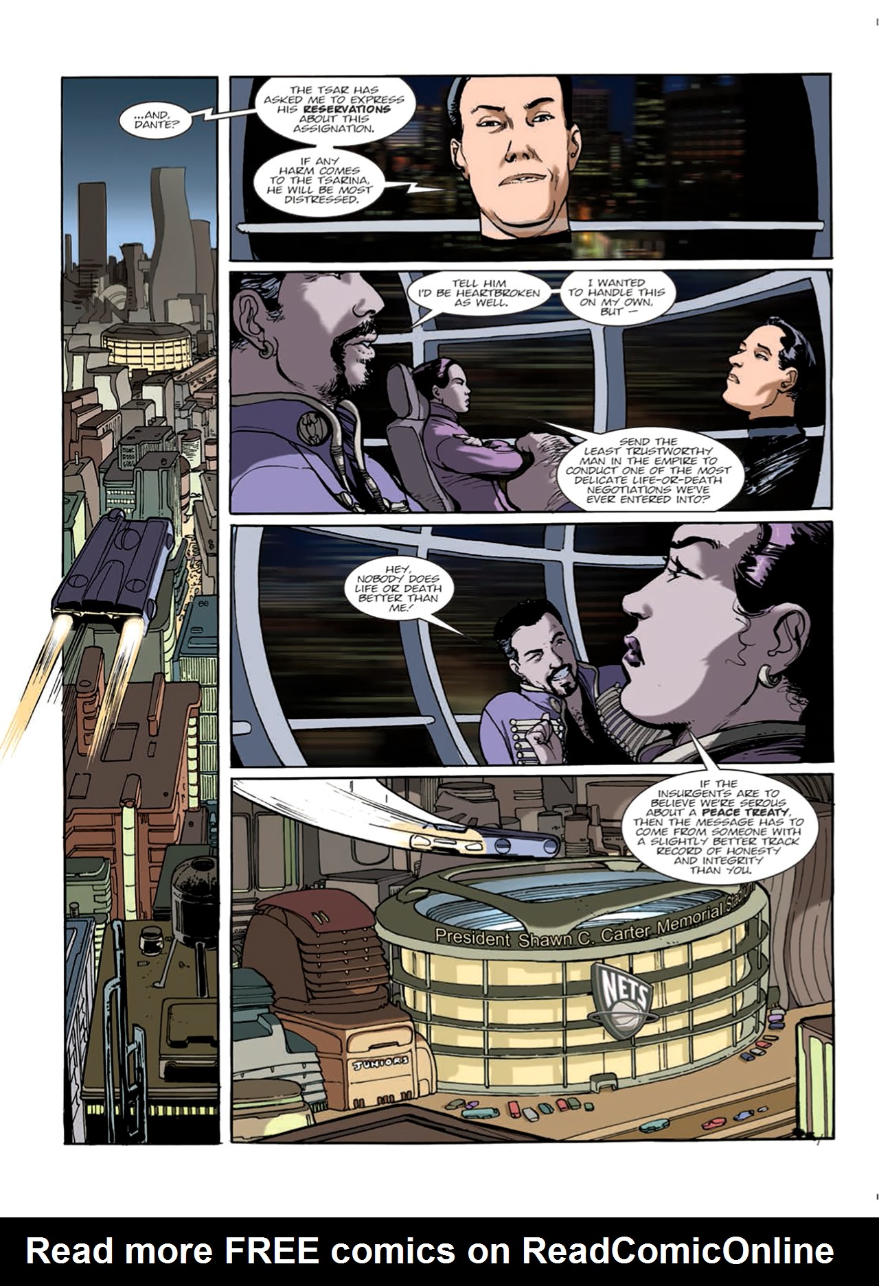 Read online Nikolai Dante comic -  Issue # TPB 9 - 36