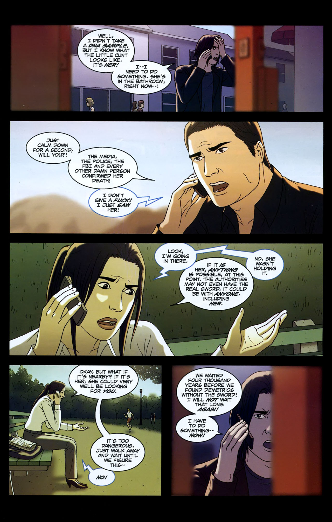 Read online The Sword comic -  Issue #9 - 5