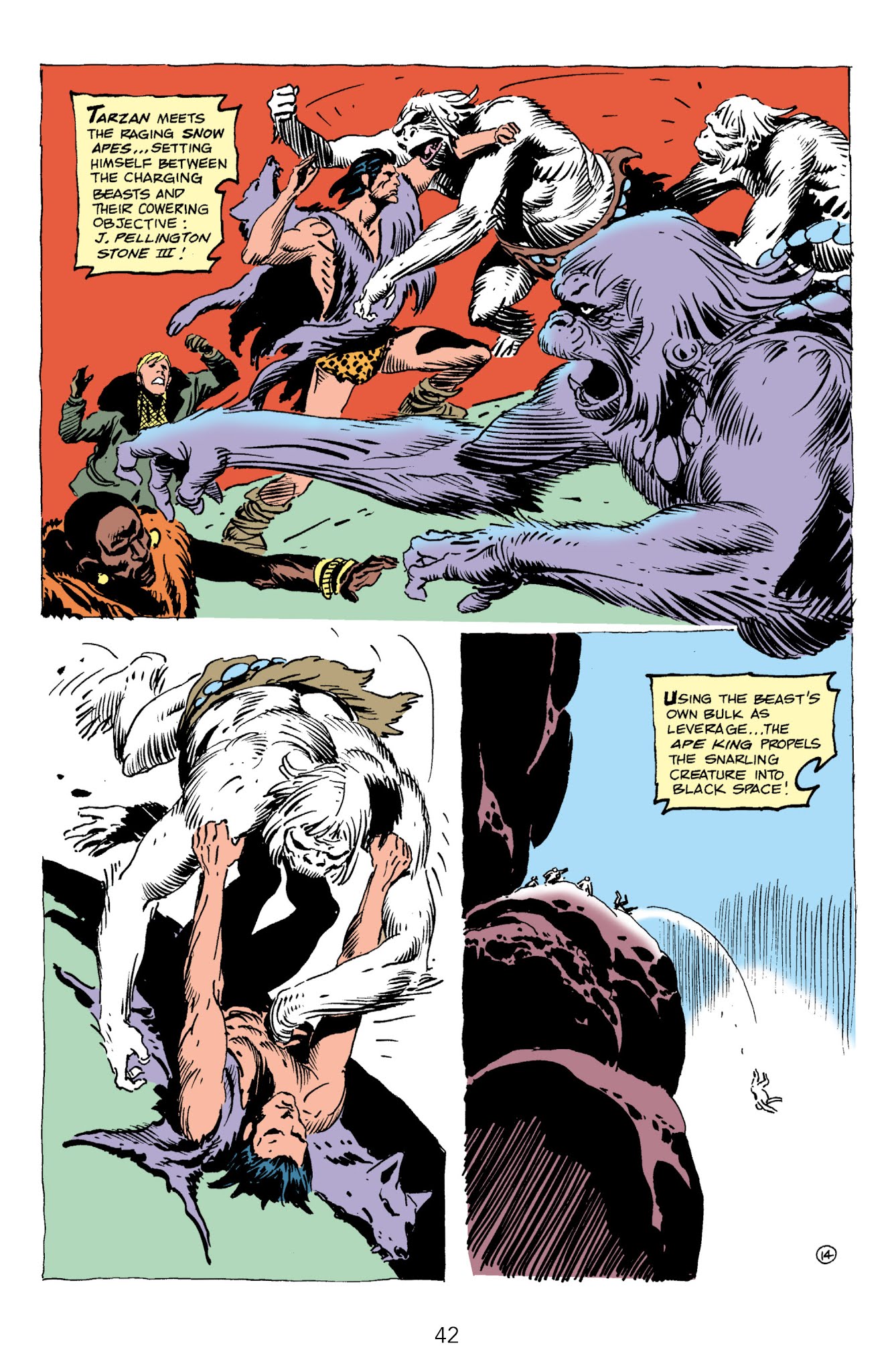 Read online Edgar Rice Burroughs' Tarzan The Joe Kubert Years comic -  Issue # TPB 3 (Part 1) - 44