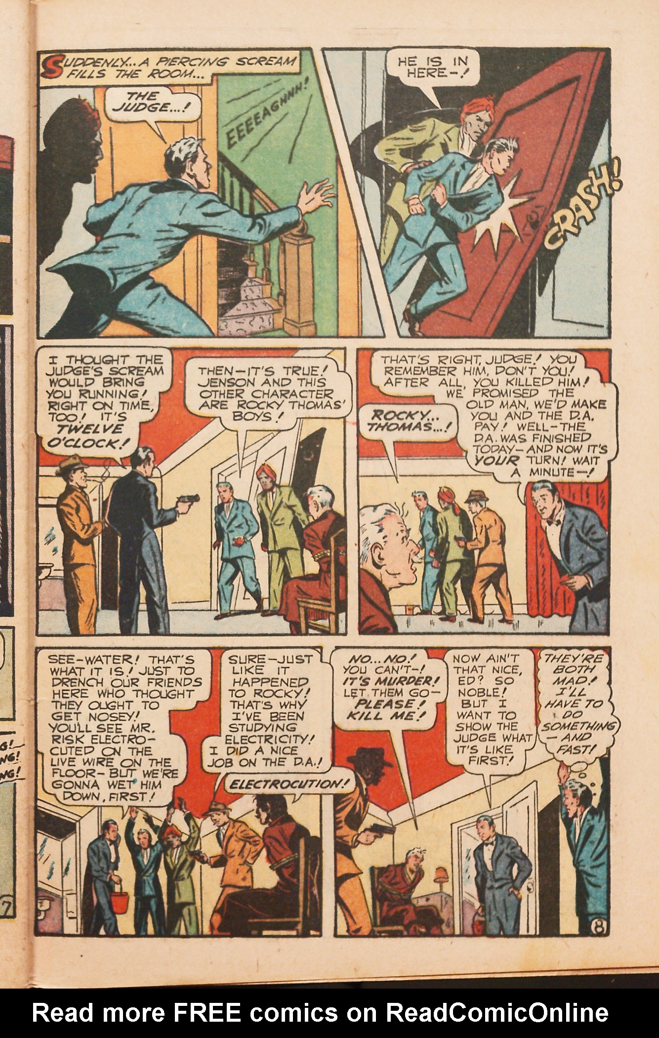 Read online Super-Mystery Comics comic -  Issue #37 - 49