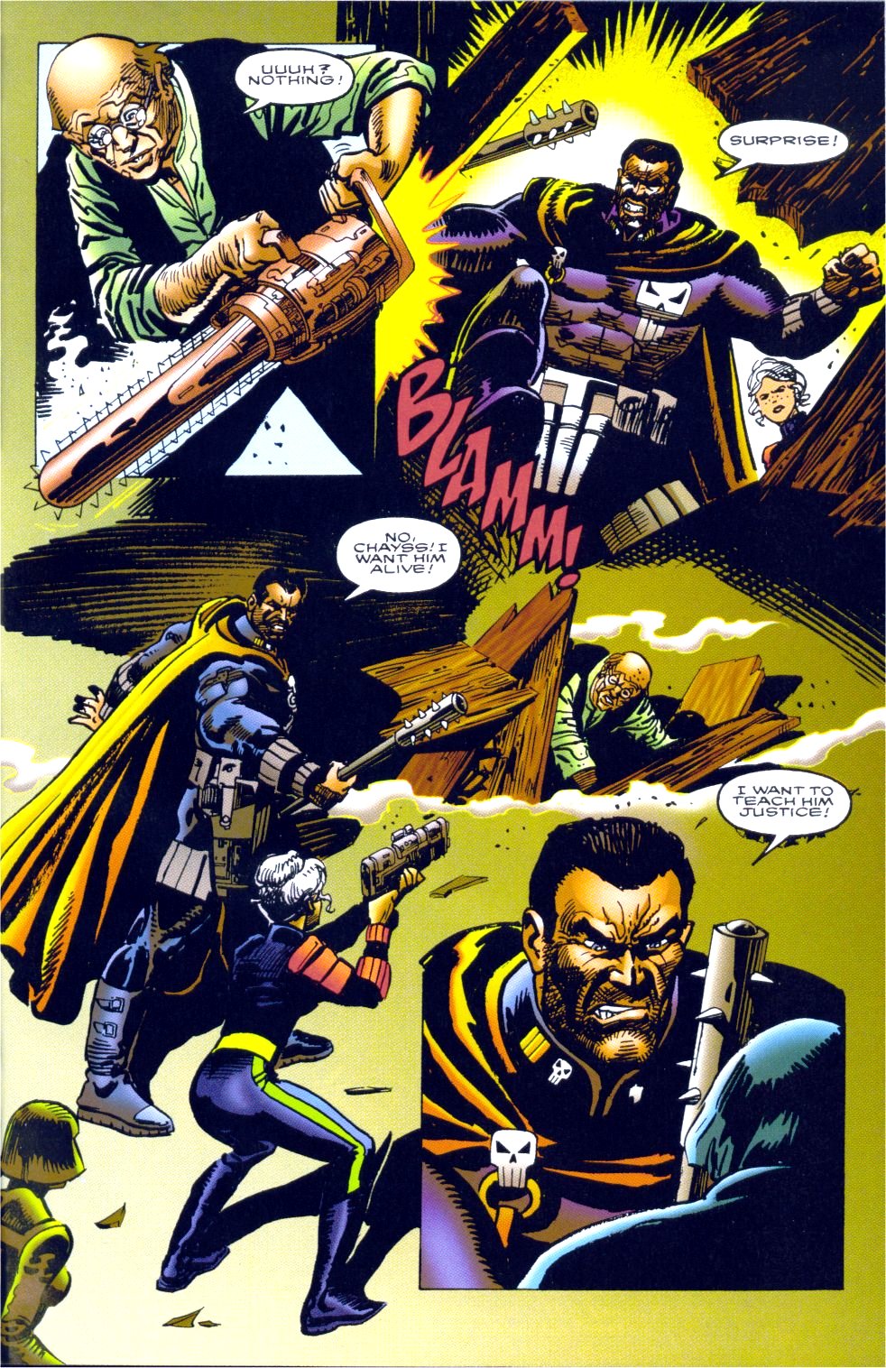 Read online Punisher 2099 comic -  Issue #29 - 16