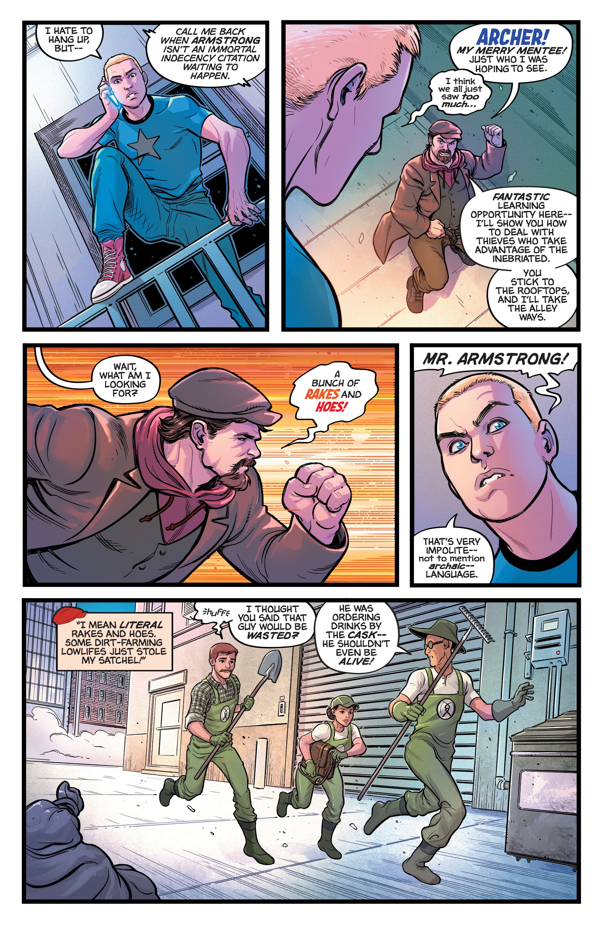 Read online Archer & Armstrong Forever comic -  Issue #1 - 4