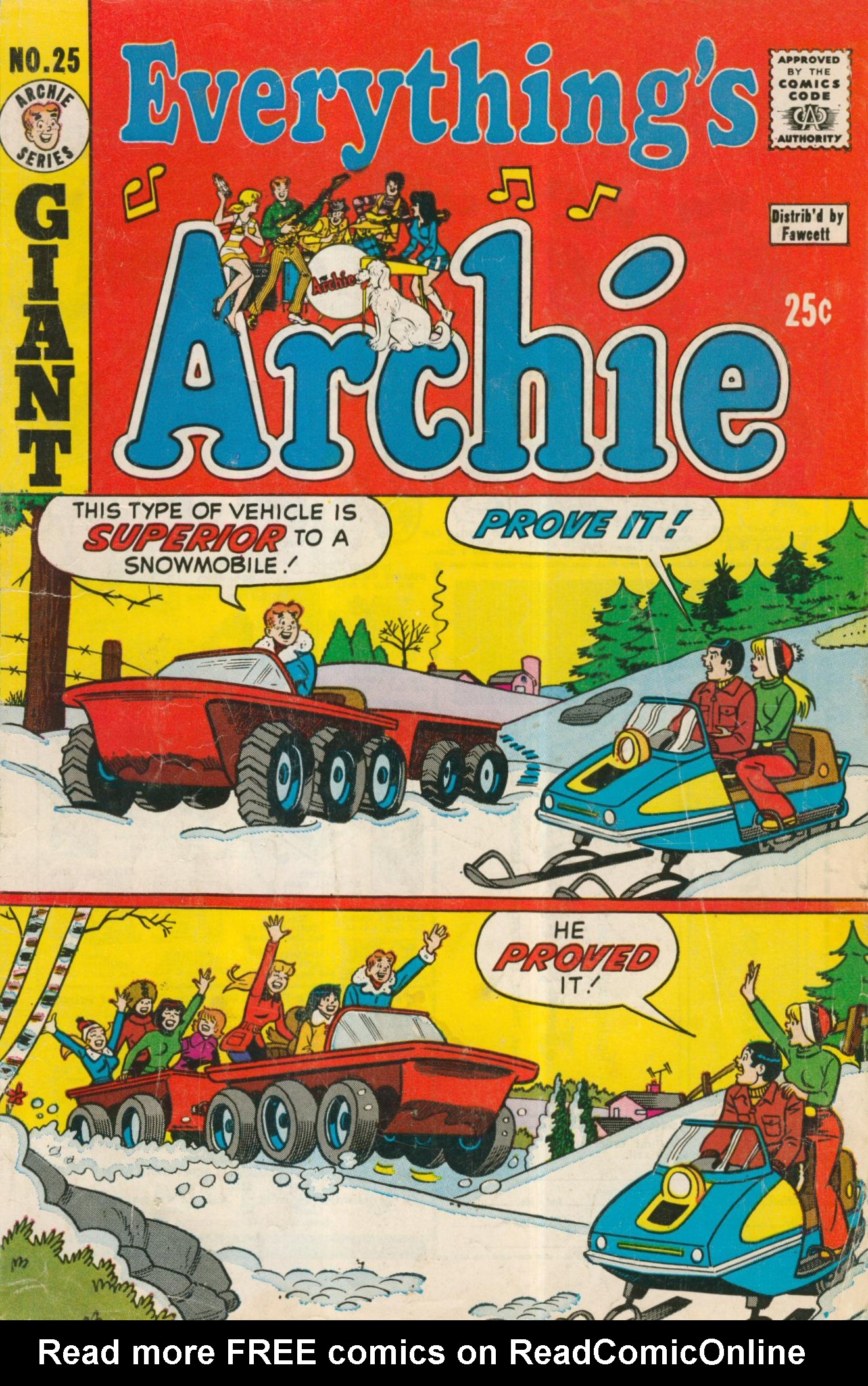 Read online Everything's Archie comic -  Issue #25 - 1