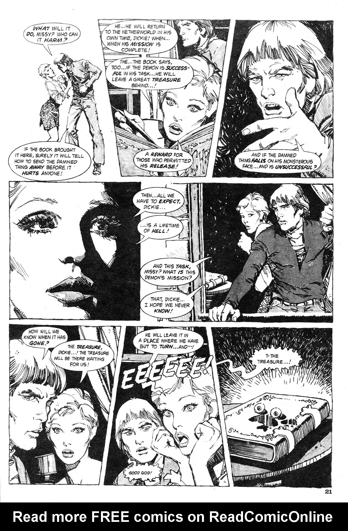 Read online Vampirella (1969) comic -  Issue #87 - 21