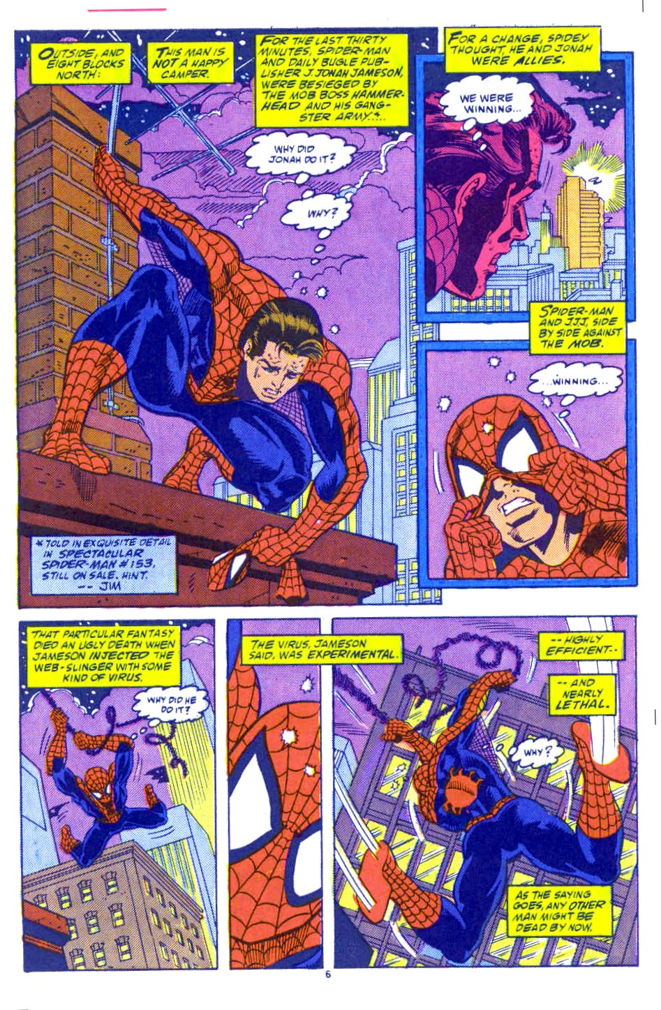 Read online Web of Spider-Man (1985) comic -  Issue #54 - 6