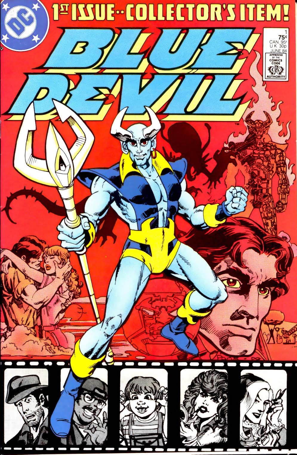 Read online Blue Devil comic -  Issue #1 - 1
