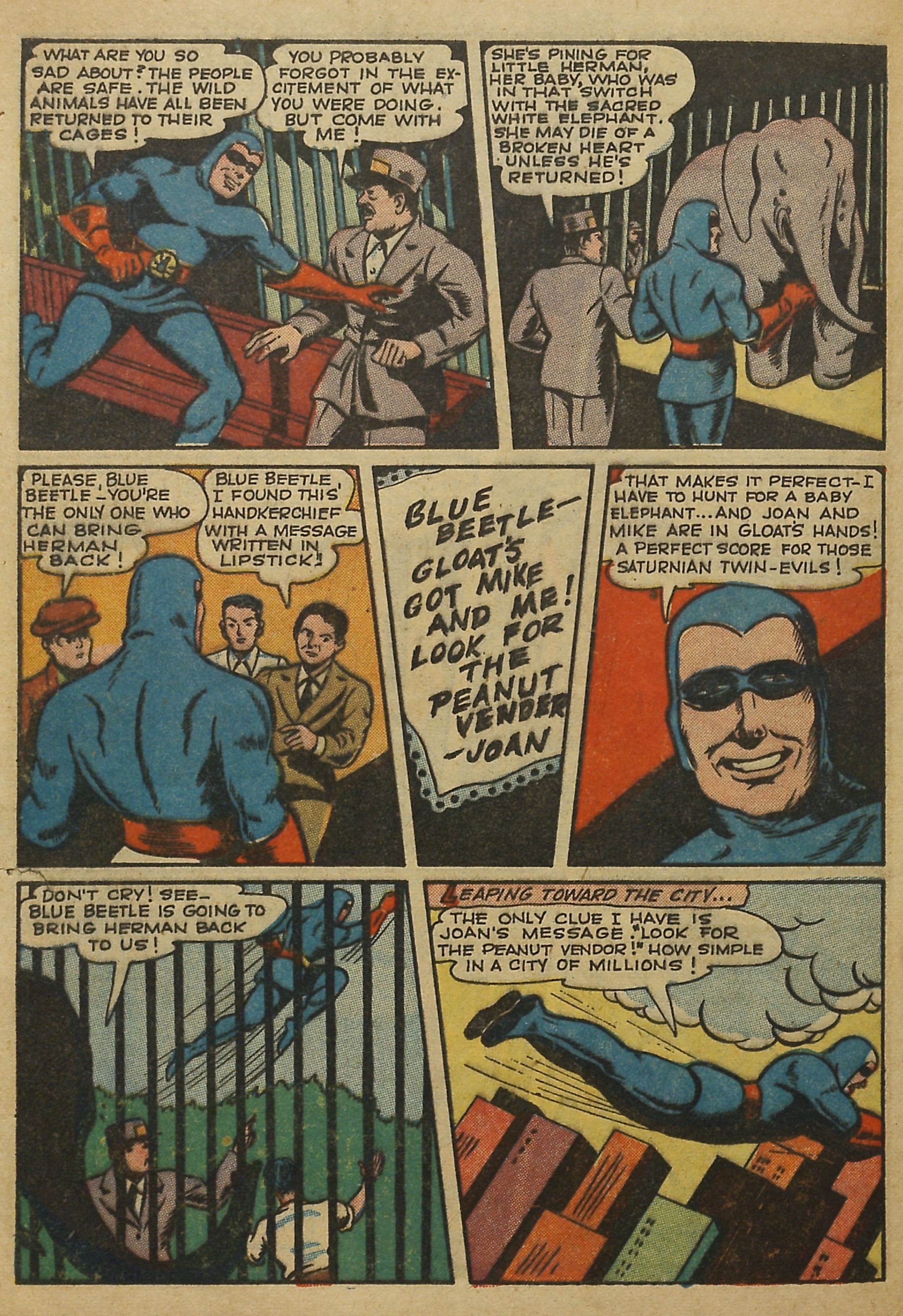 Read online The Blue Beetle comic -  Issue #39 - 29