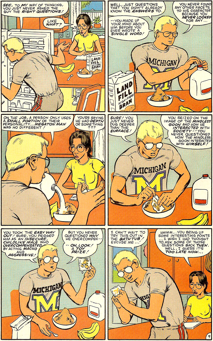 Read online The Return Of Megaton Man comic -  Issue #1 - 11