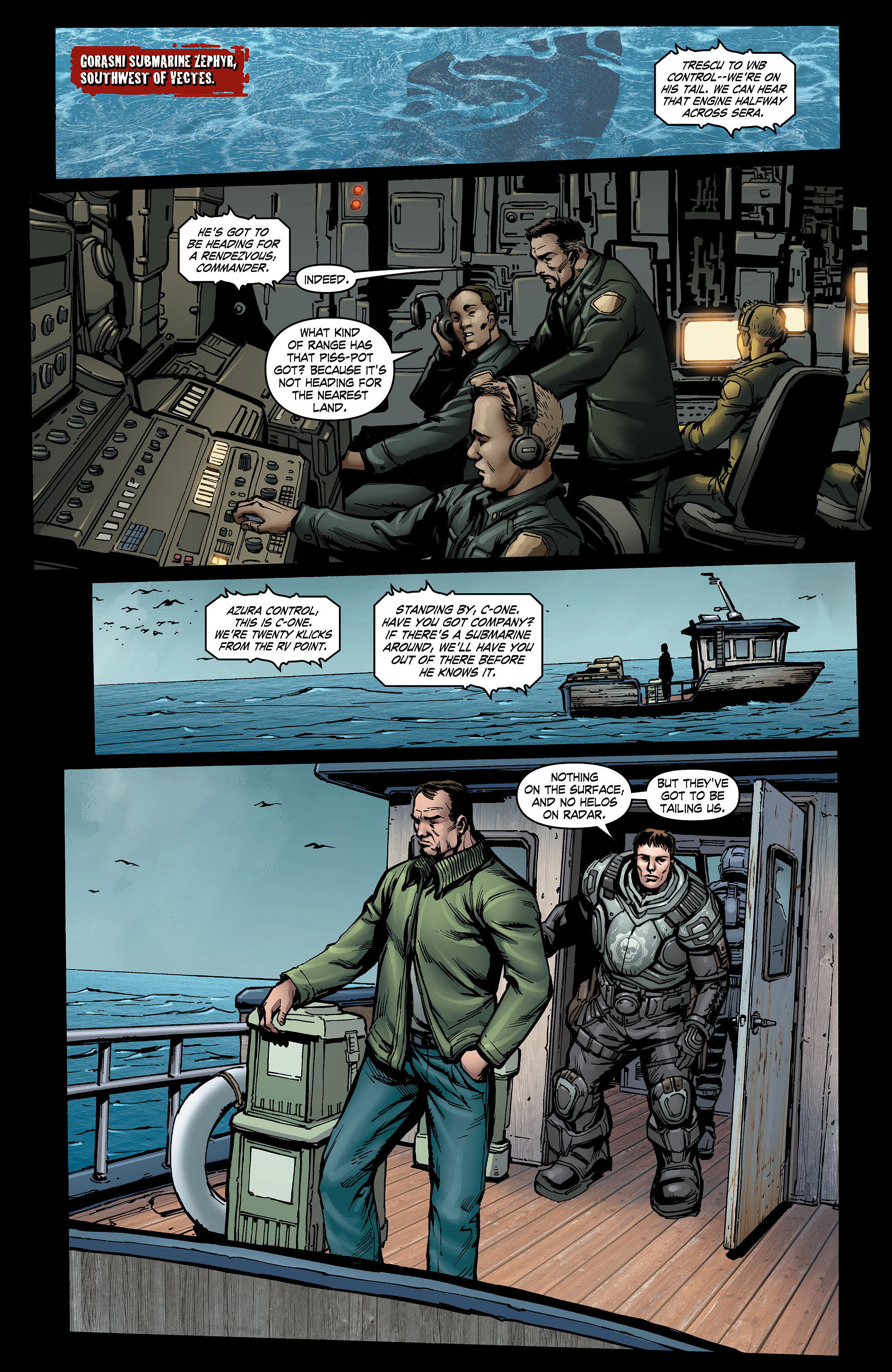 Read online Gears Of War comic -  Issue #21 - 16
