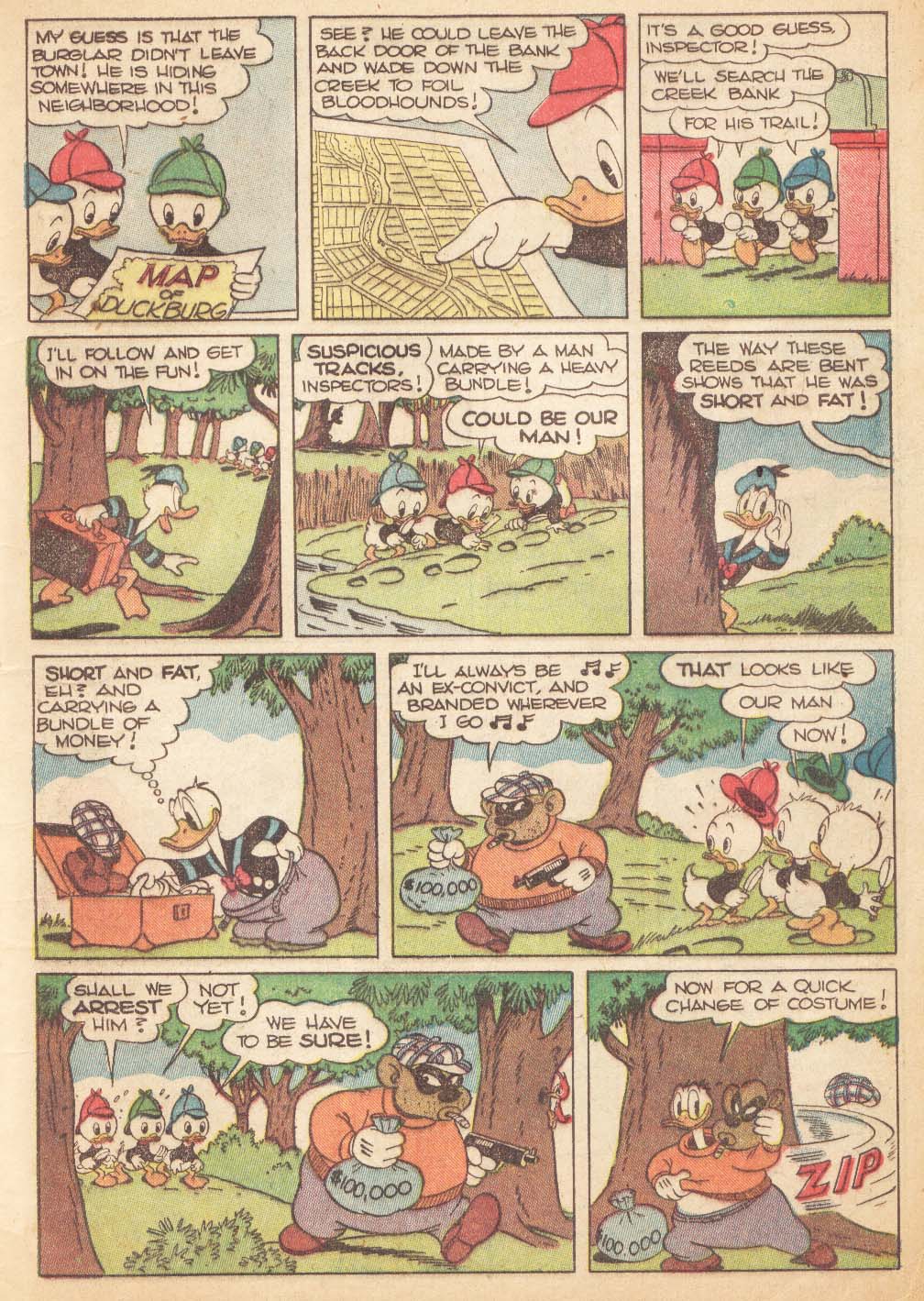 Read online Walt Disney's Comics and Stories comic -  Issue #61 - 8