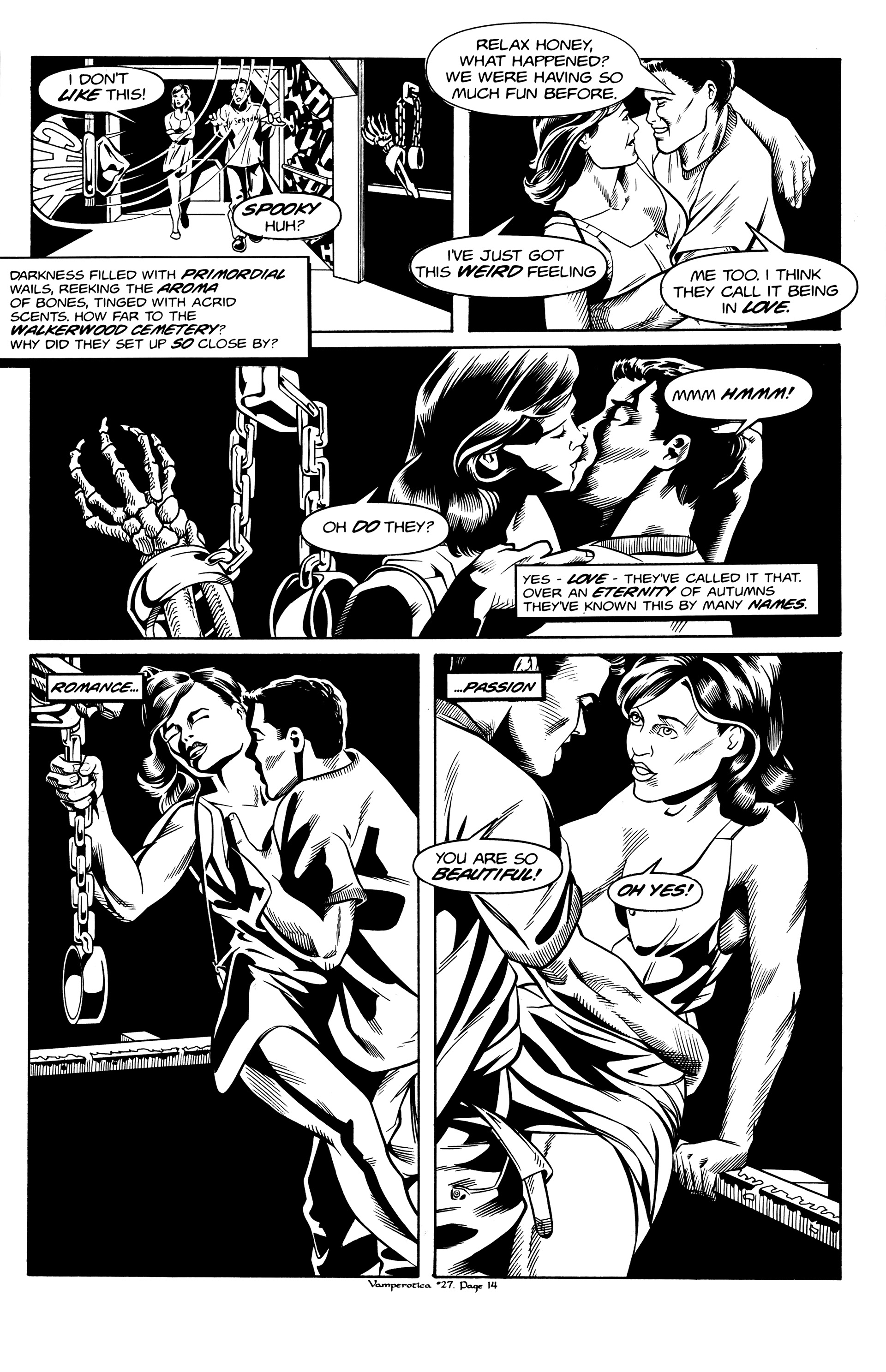 Read online Vamperotica comic -  Issue #27 - 16