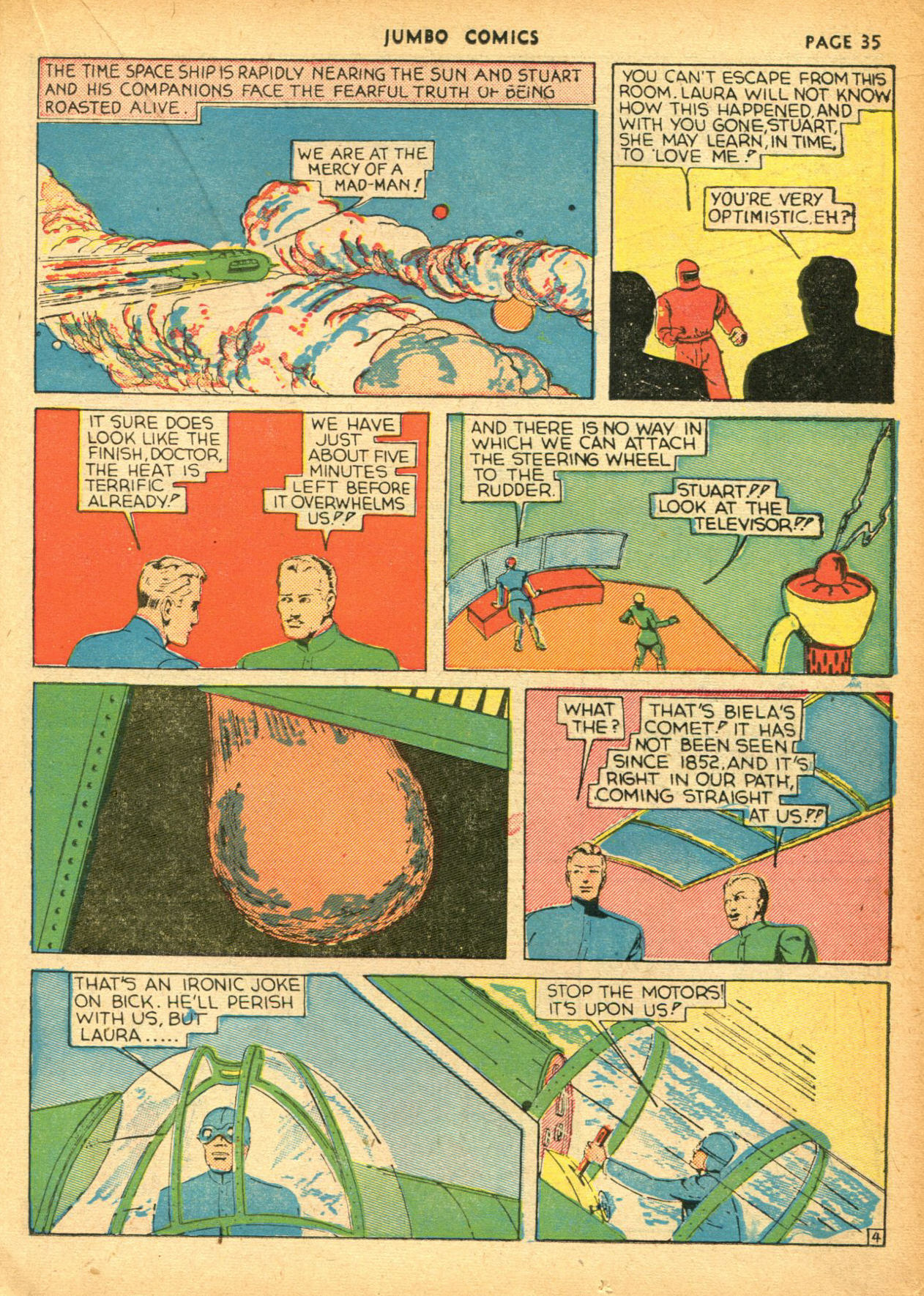 Read online Jumbo Comics comic -  Issue #15y - 37