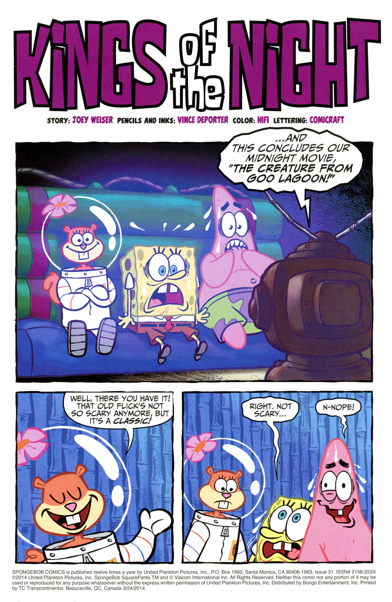 Read online SpongeBob Comics comic -  Issue #31 - 3
