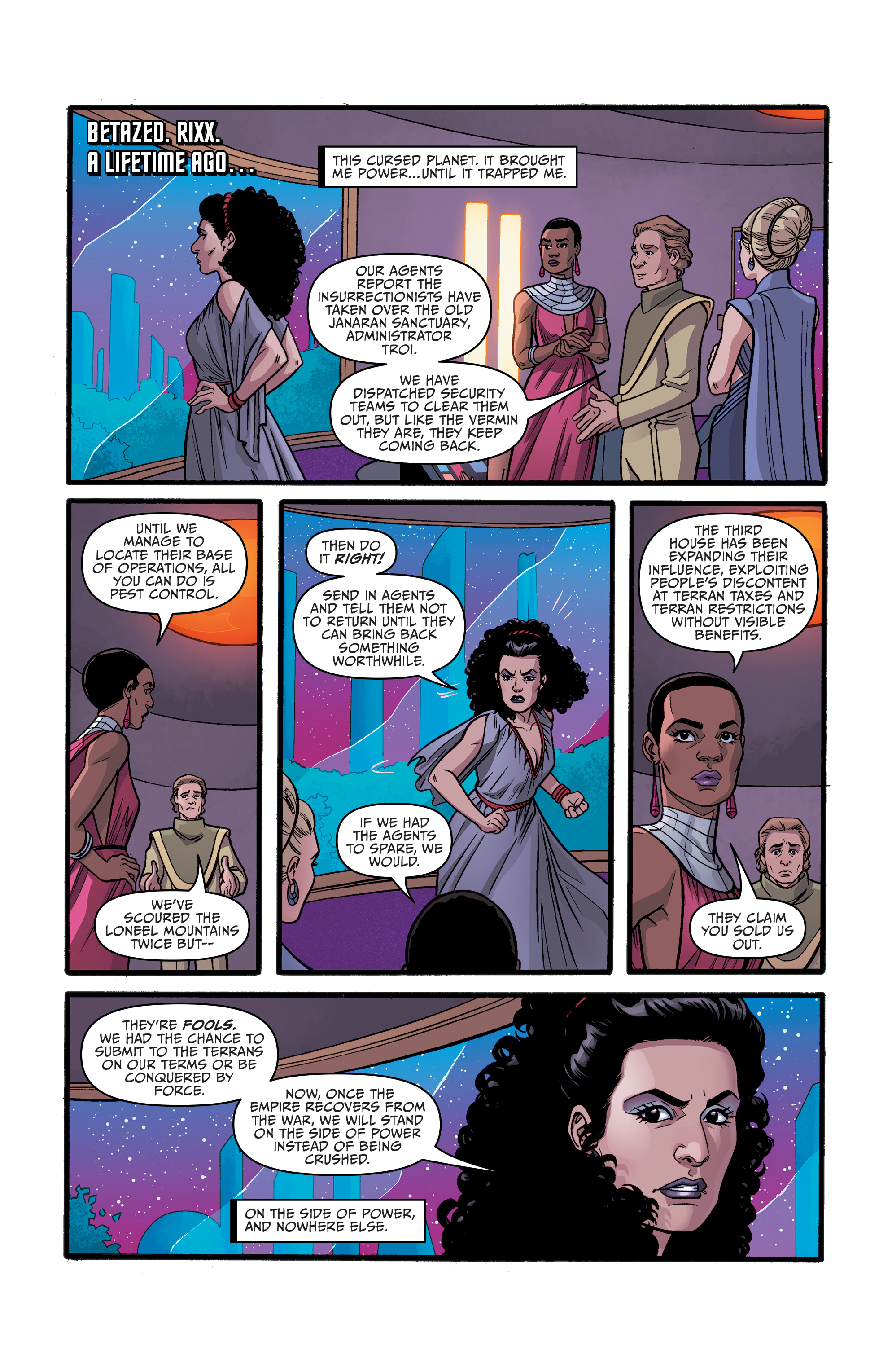 Read online Star Trek: The Mirror War—Troi comic -  Issue # Full - 4