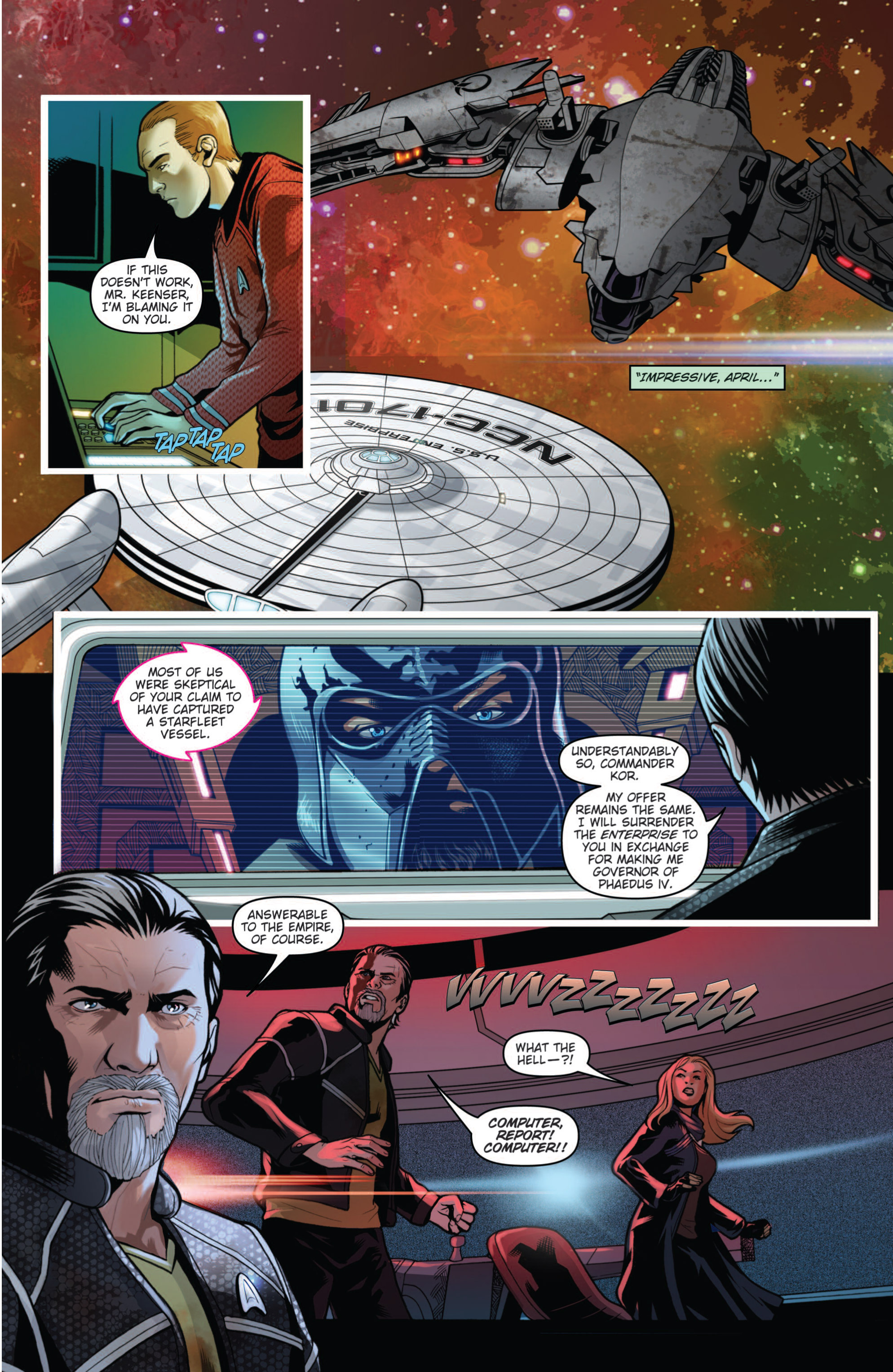 Read online Star Trek: Countdown To Darkness comic -  Issue #4 - 14