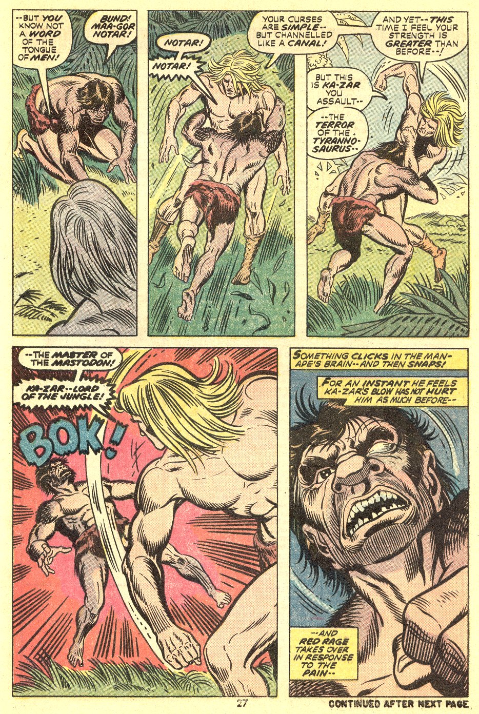 Read online Ka-Zar comic -  Issue #1 - 18