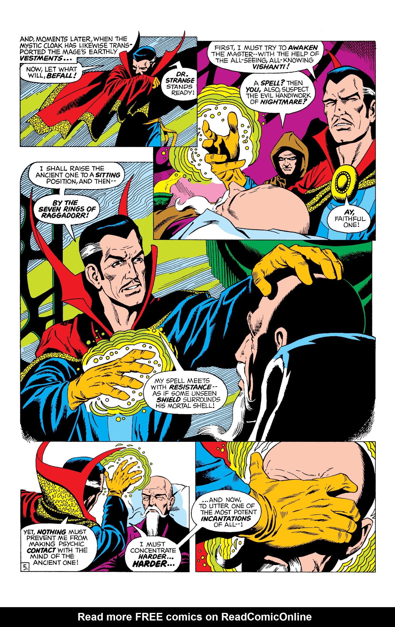 Read online Marvel Masterworks: Doctor Strange comic -  Issue # TPB 3 (Part 1) - 34