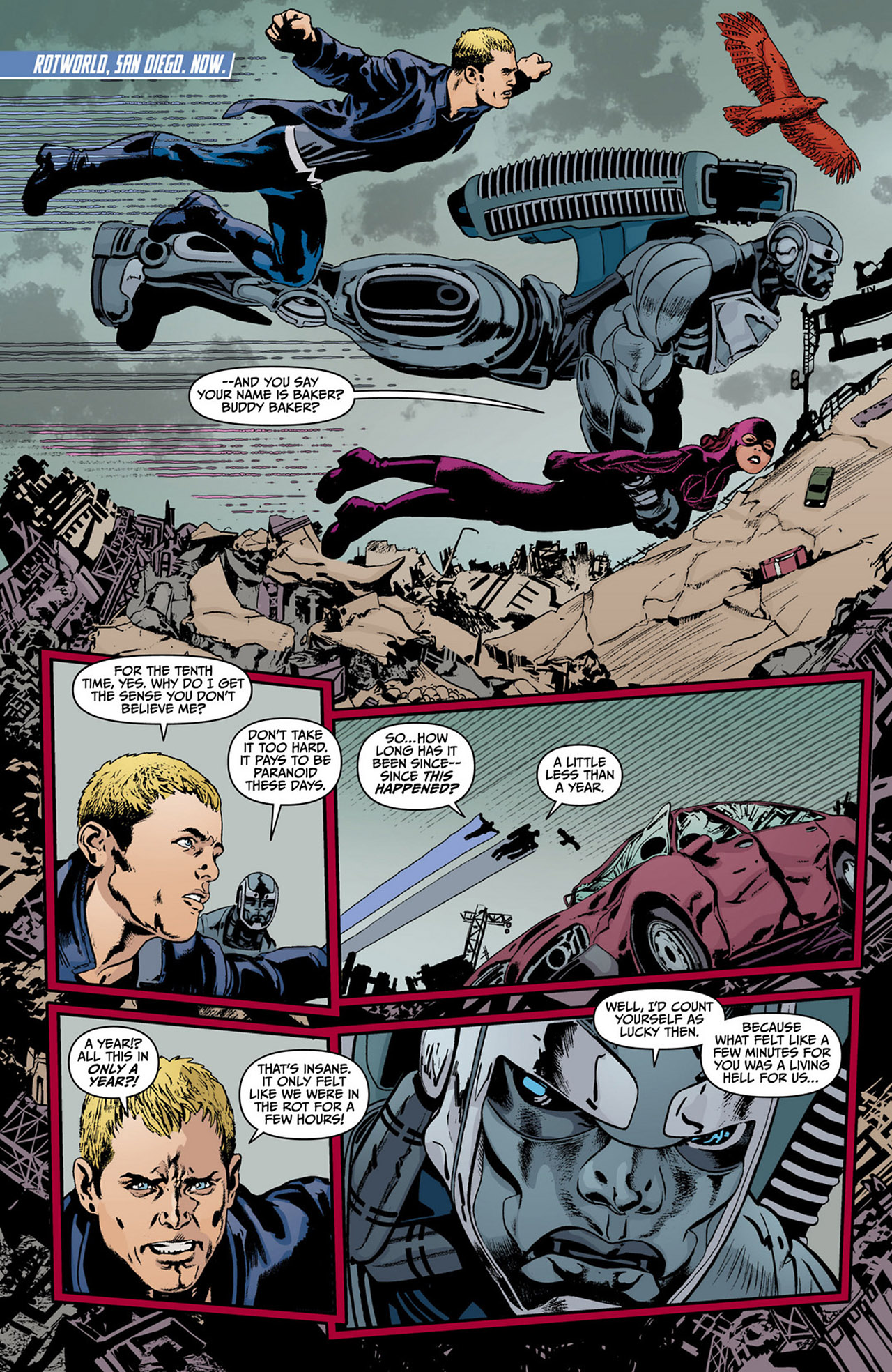 Read online Animal Man (2011) comic -  Issue #13 - 11
