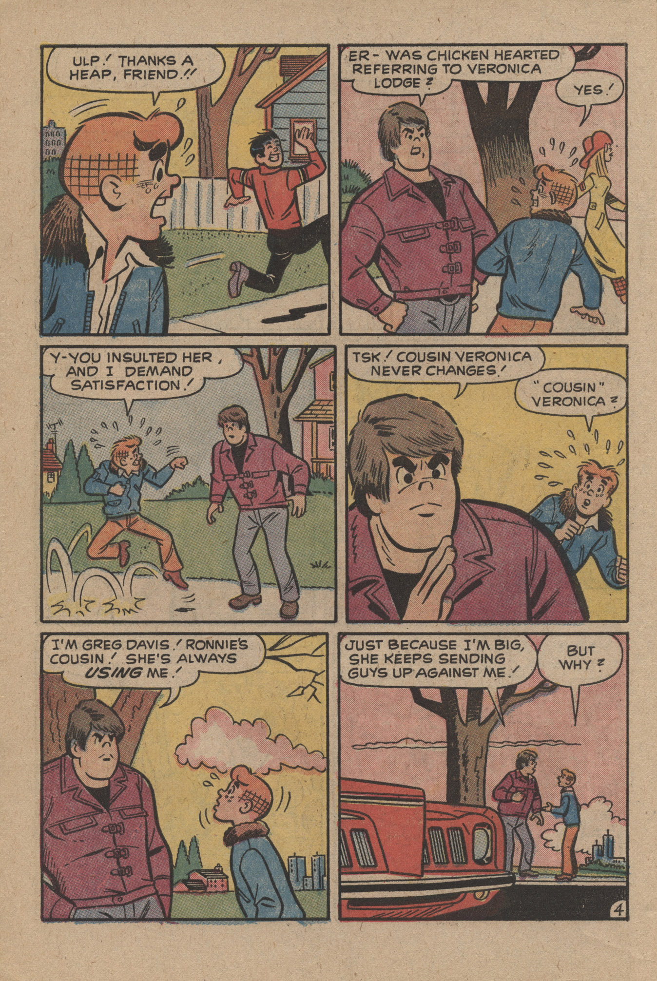 Read online Reggie and Me (1966) comic -  Issue #62 - 6