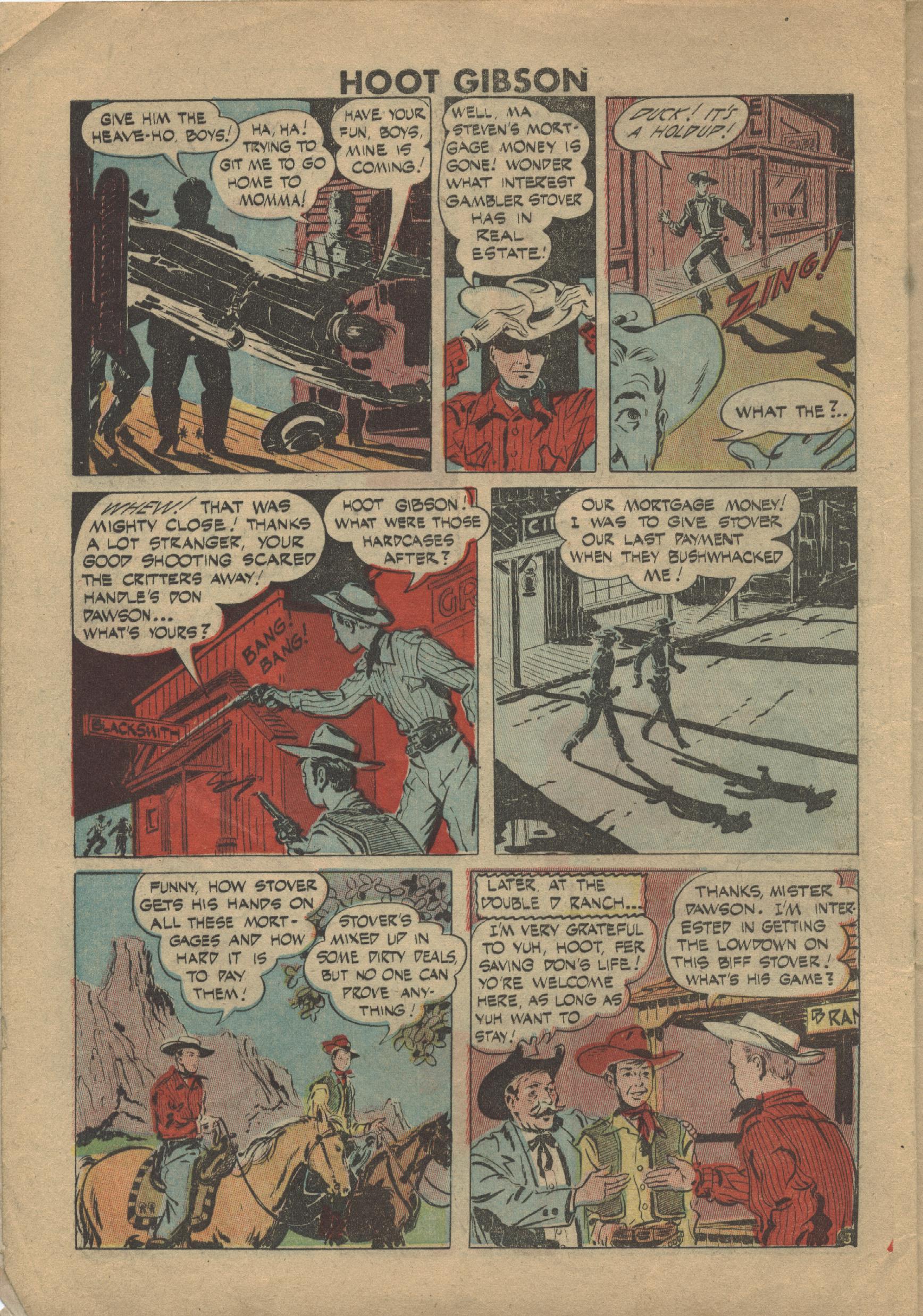Read online Hoot Gibson comic -  Issue #2 - 4
