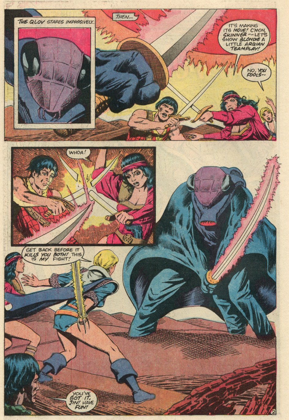 Read online Warlord (1976) comic -  Issue #86 - 21