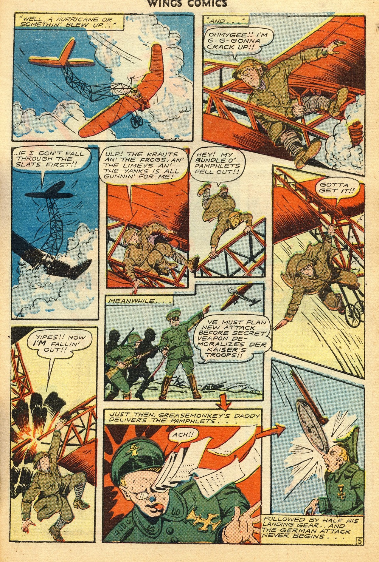 Read online Wings Comics comic -  Issue #65 - 27