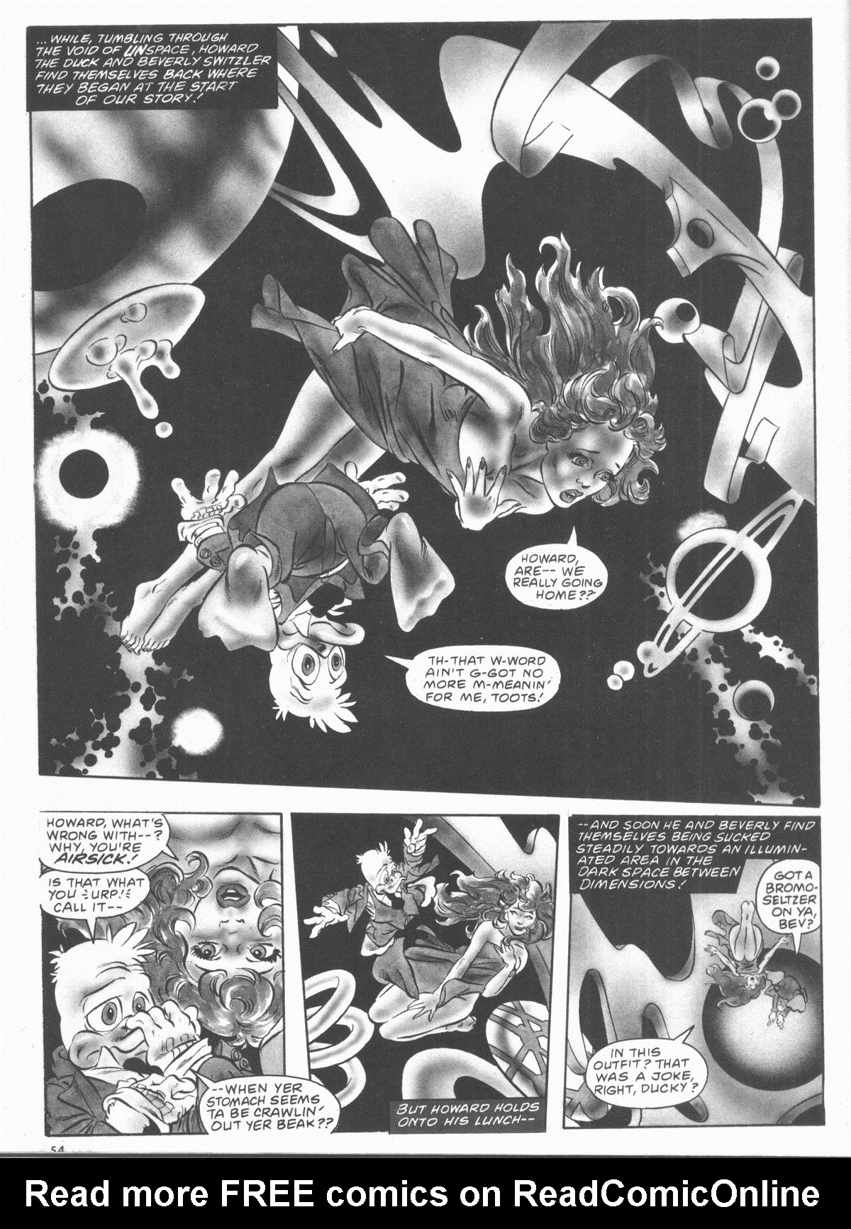Read online Howard the Duck (1979) comic -  Issue #6 - 54