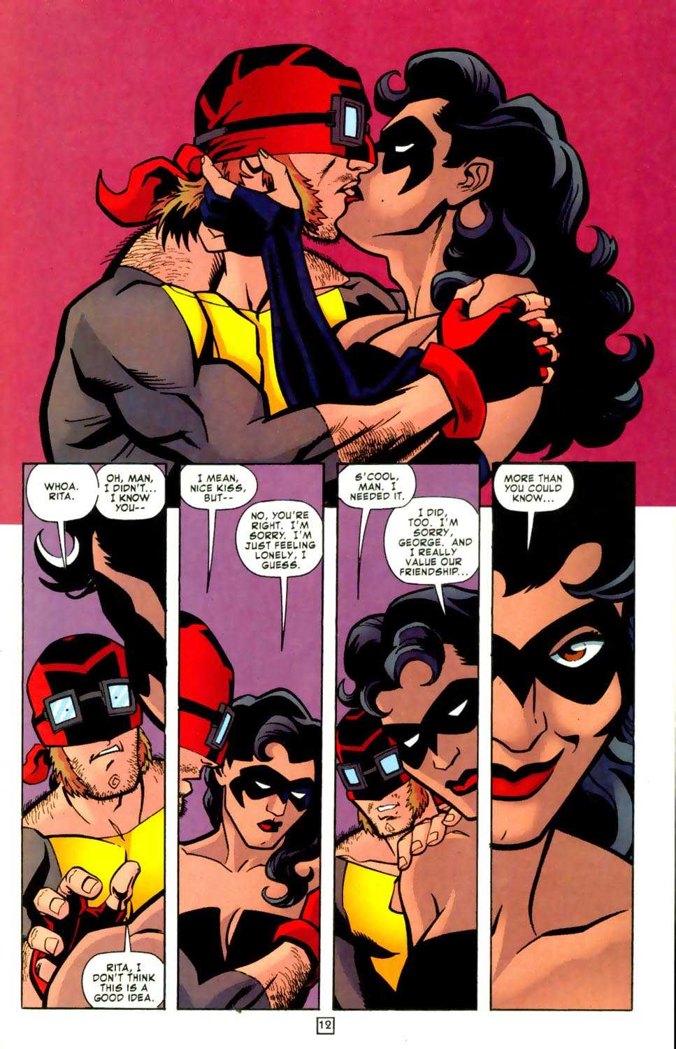 Read online Young Heroes in Love comic -  Issue #13 - 13