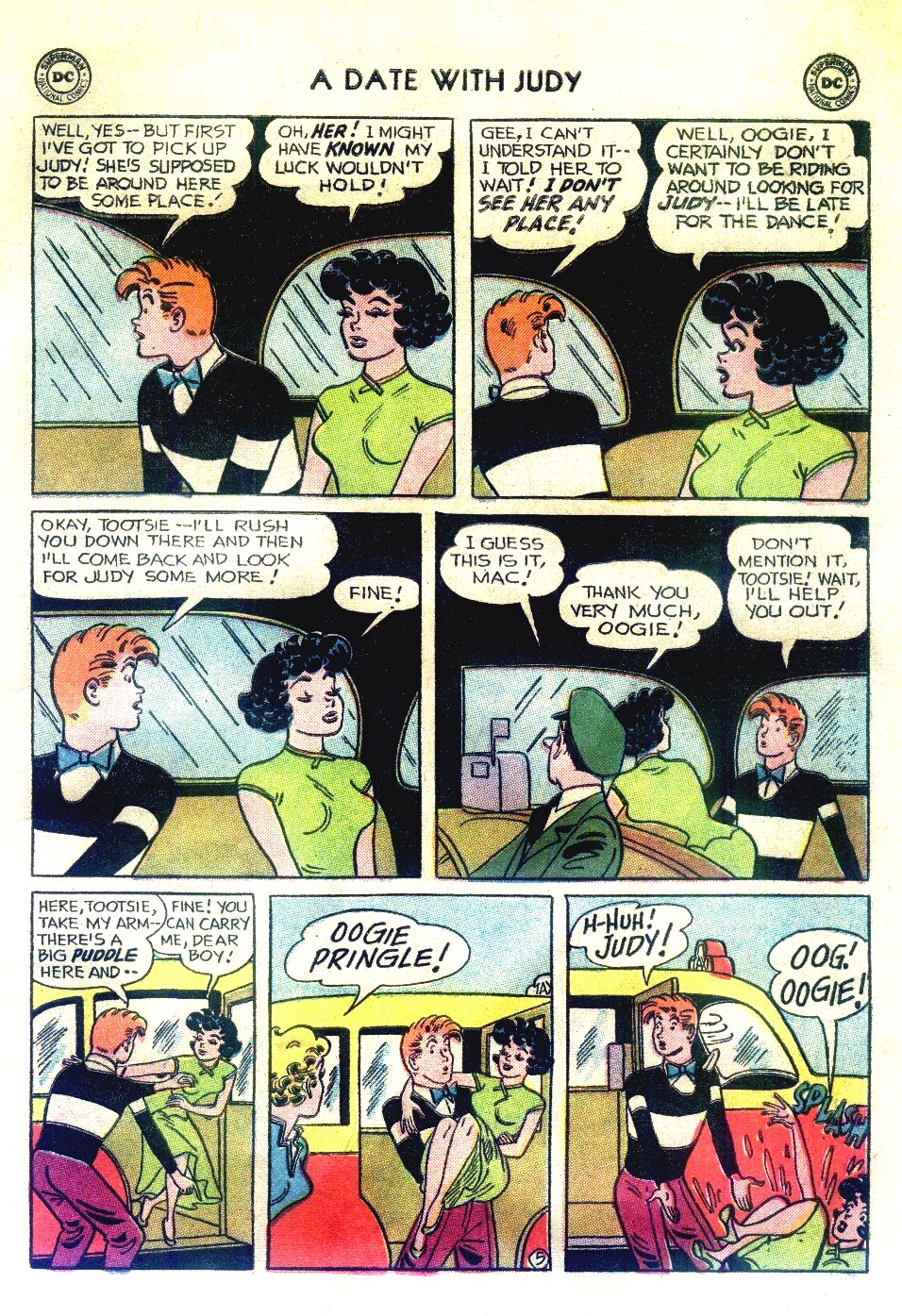 Read online A Date with Judy comic -  Issue #54 - 7