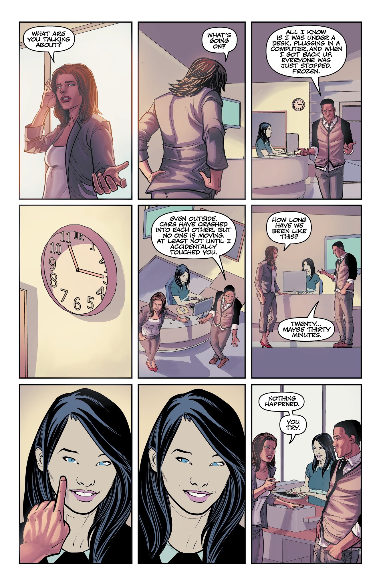 Read online The Freeze comic -  Issue #1 - 16