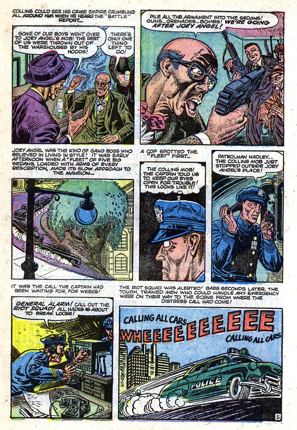 Read online Police Action comic -  Issue #1 - 7