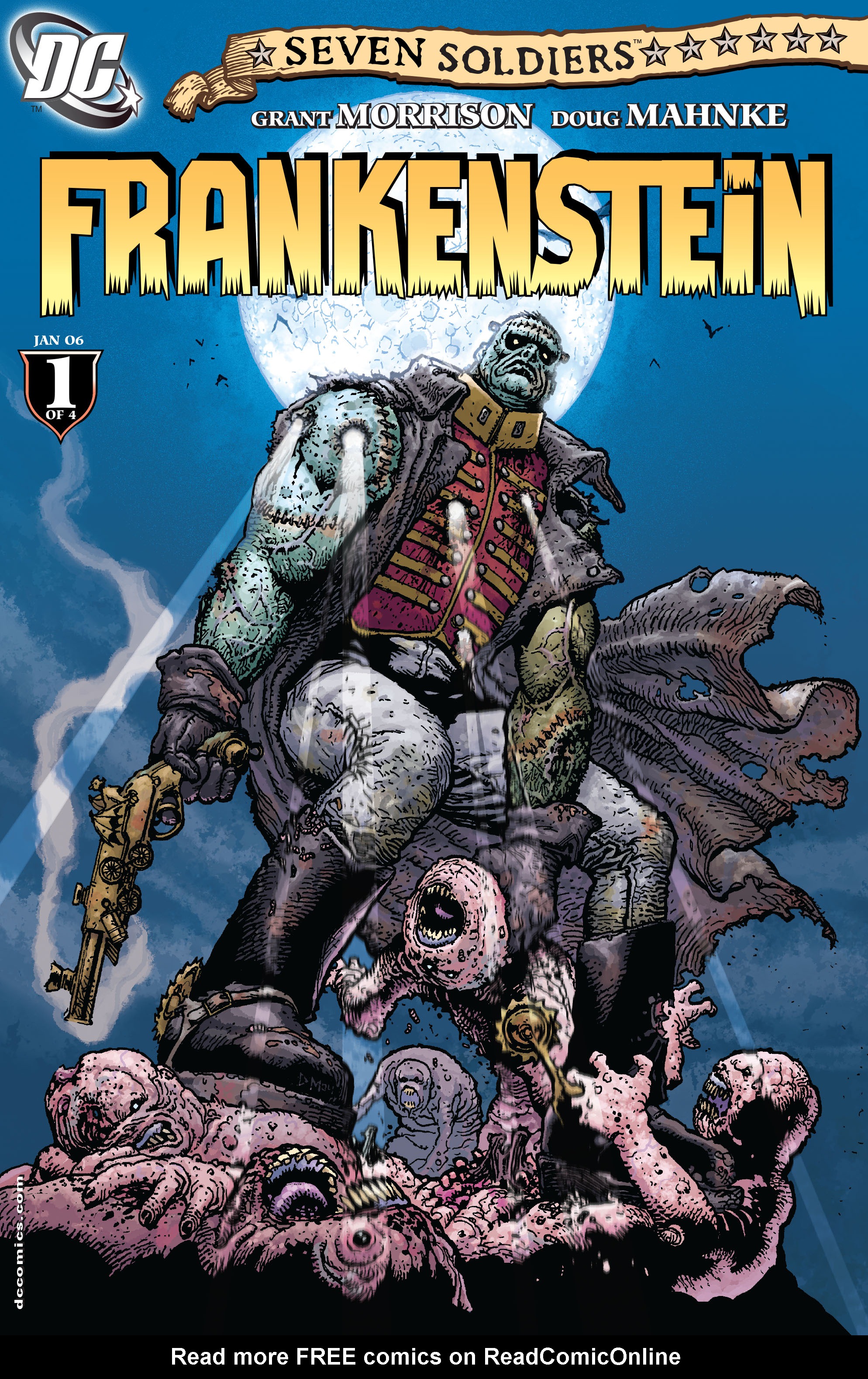 Read online Seven Soldiers: Frankenstein comic -  Issue #1 - 1