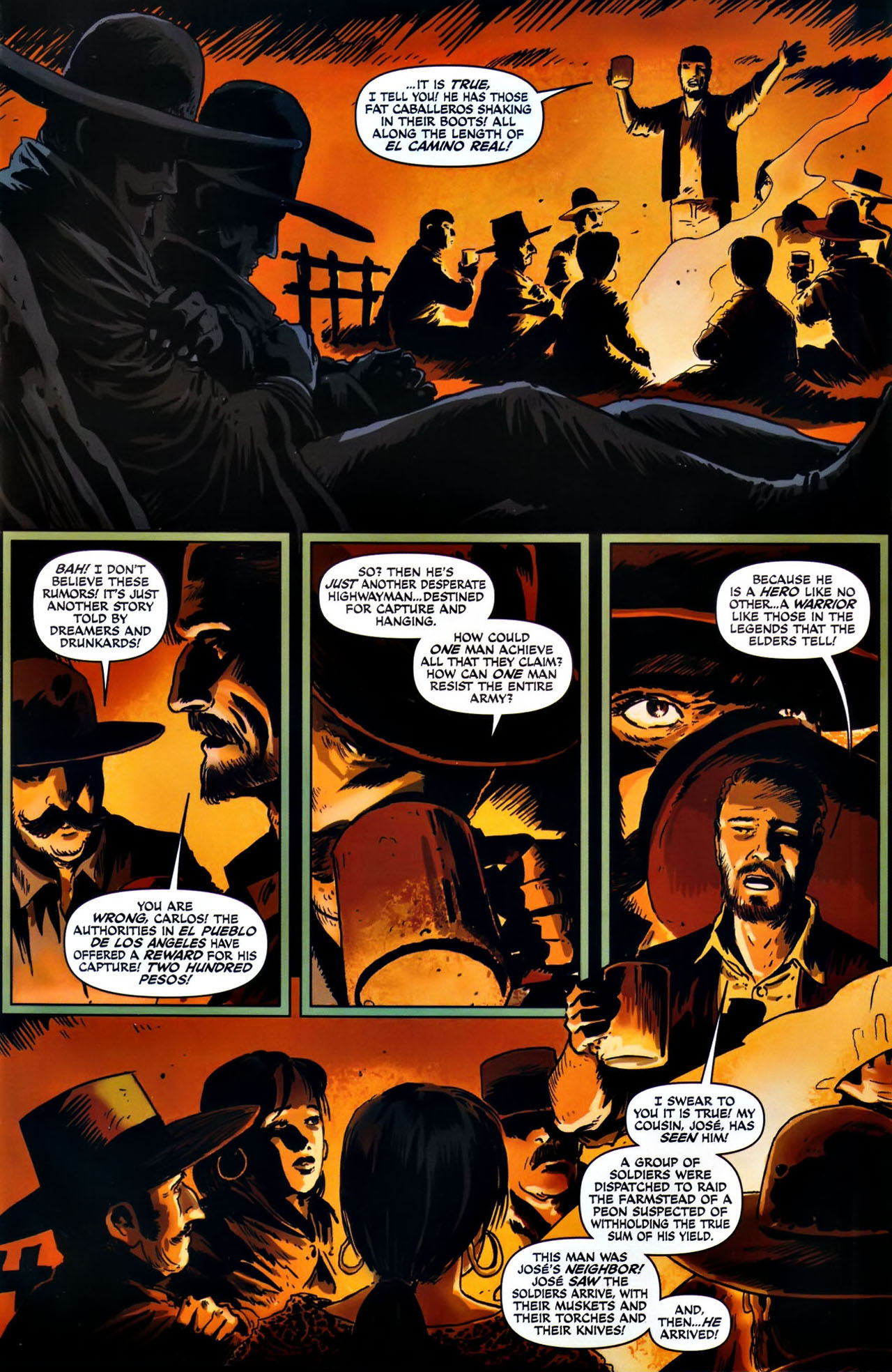 Read online Zorro (2008) comic -  Issue #18 - 5