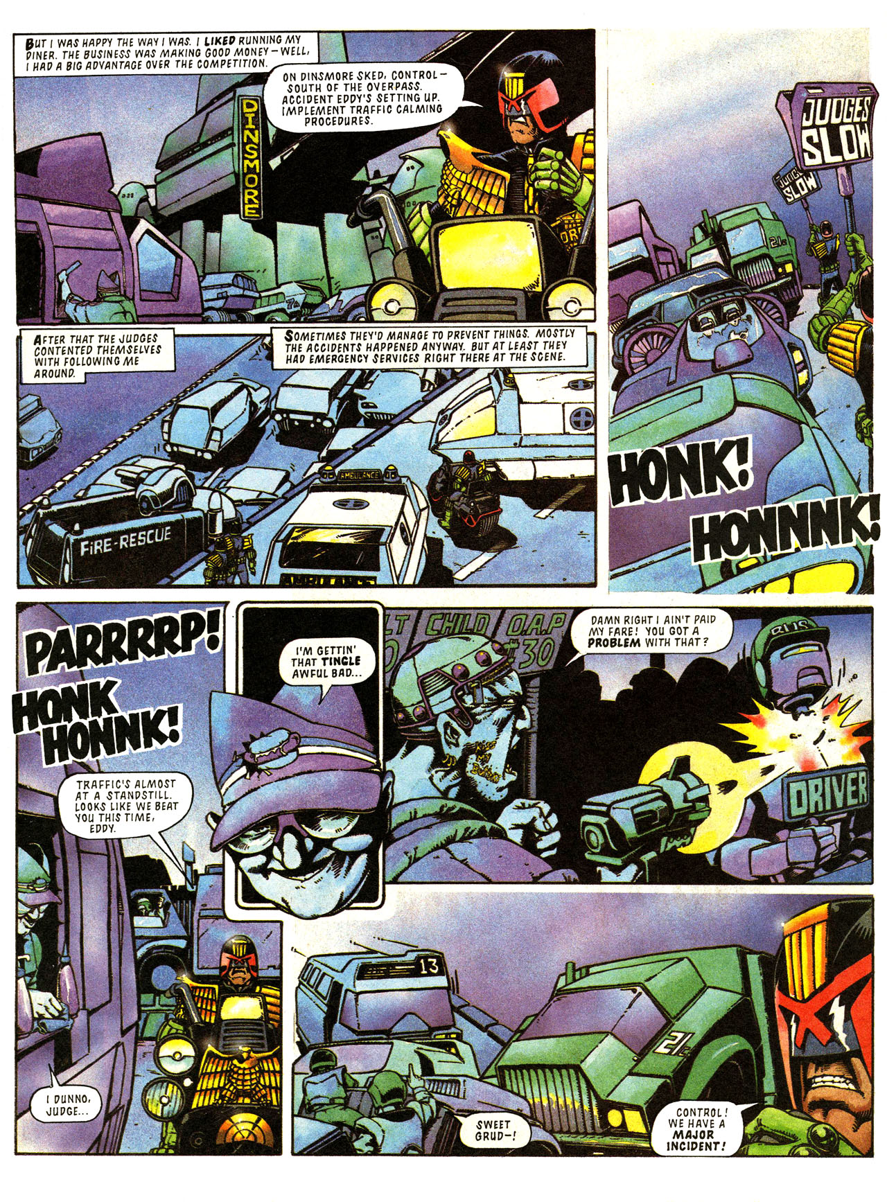 Read online Judge Dredd: The Megazine (vol. 2) comic -  Issue #69 - 7