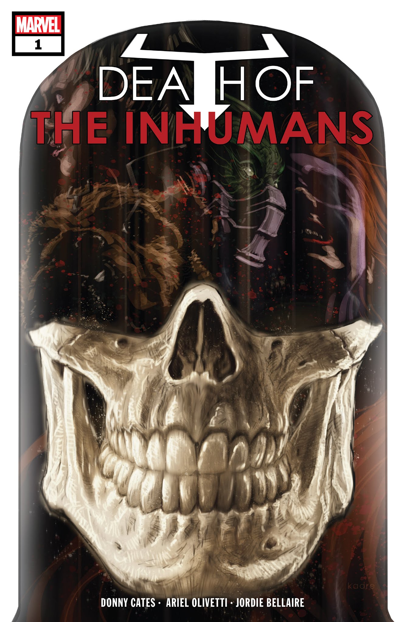 Read online Death of the Inhumans comic -  Issue #1 - 1