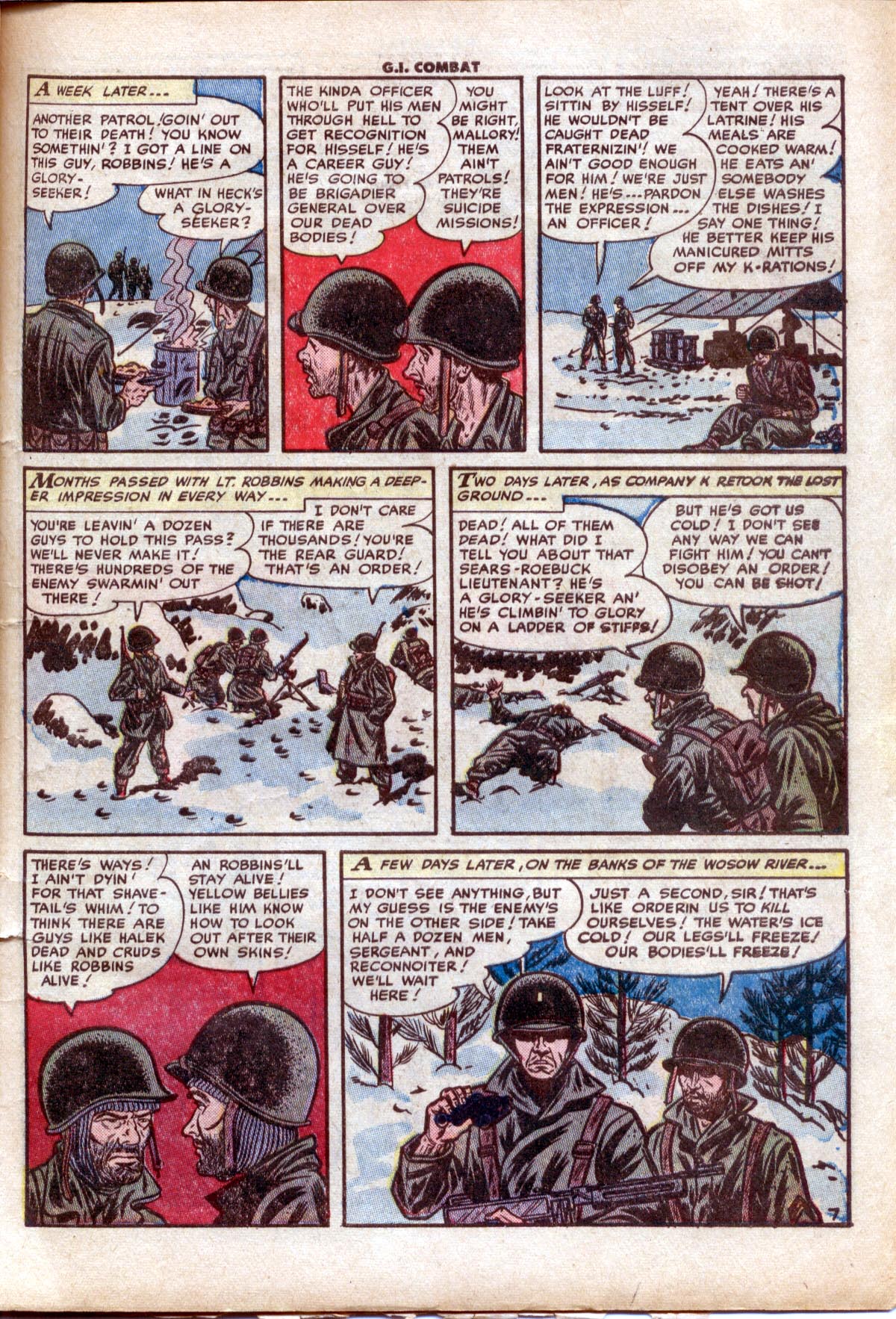 Read online G.I. Combat (1952) comic -  Issue #1 - 9